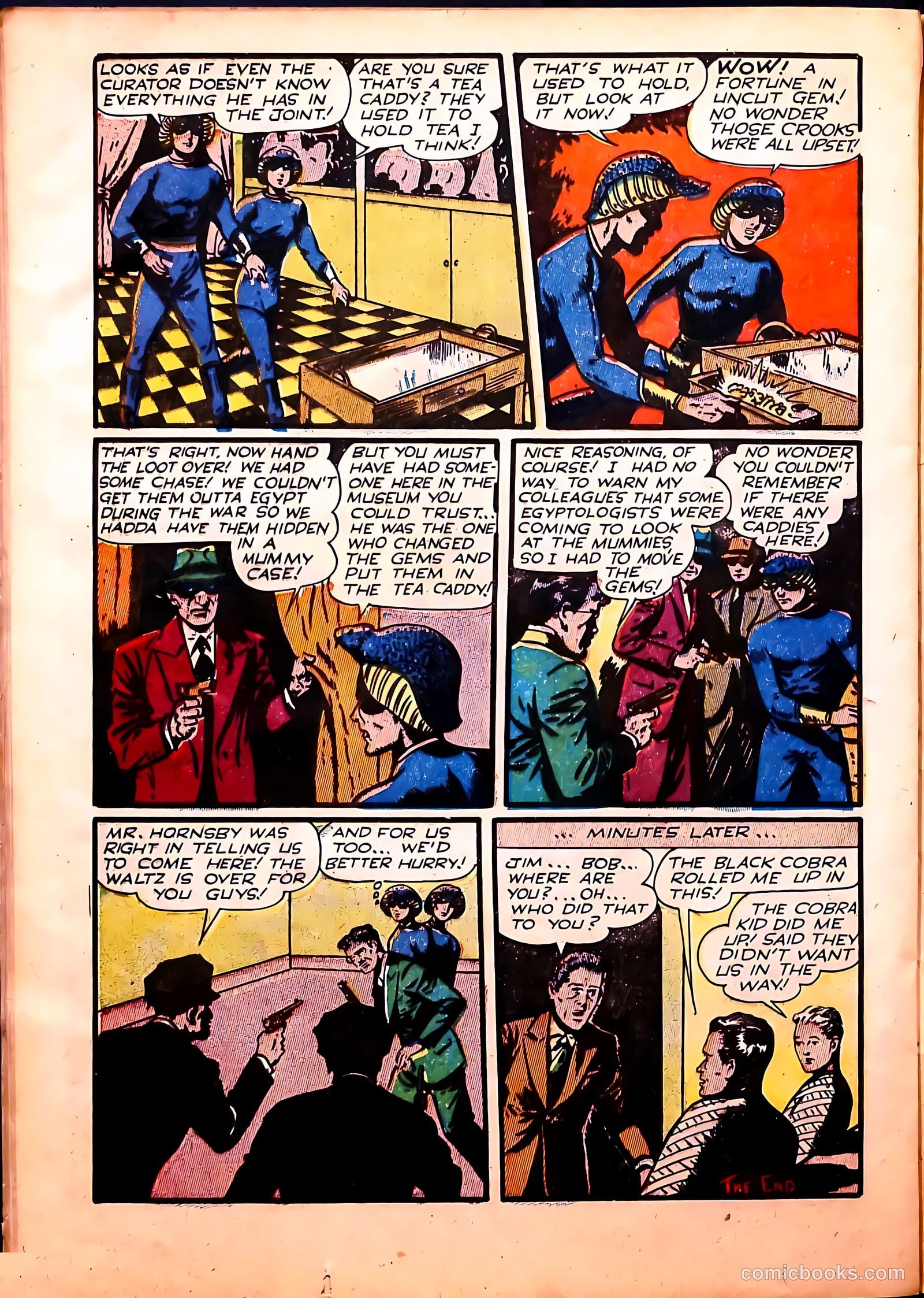 Captain Flight Comics #11 — page 36 of 52