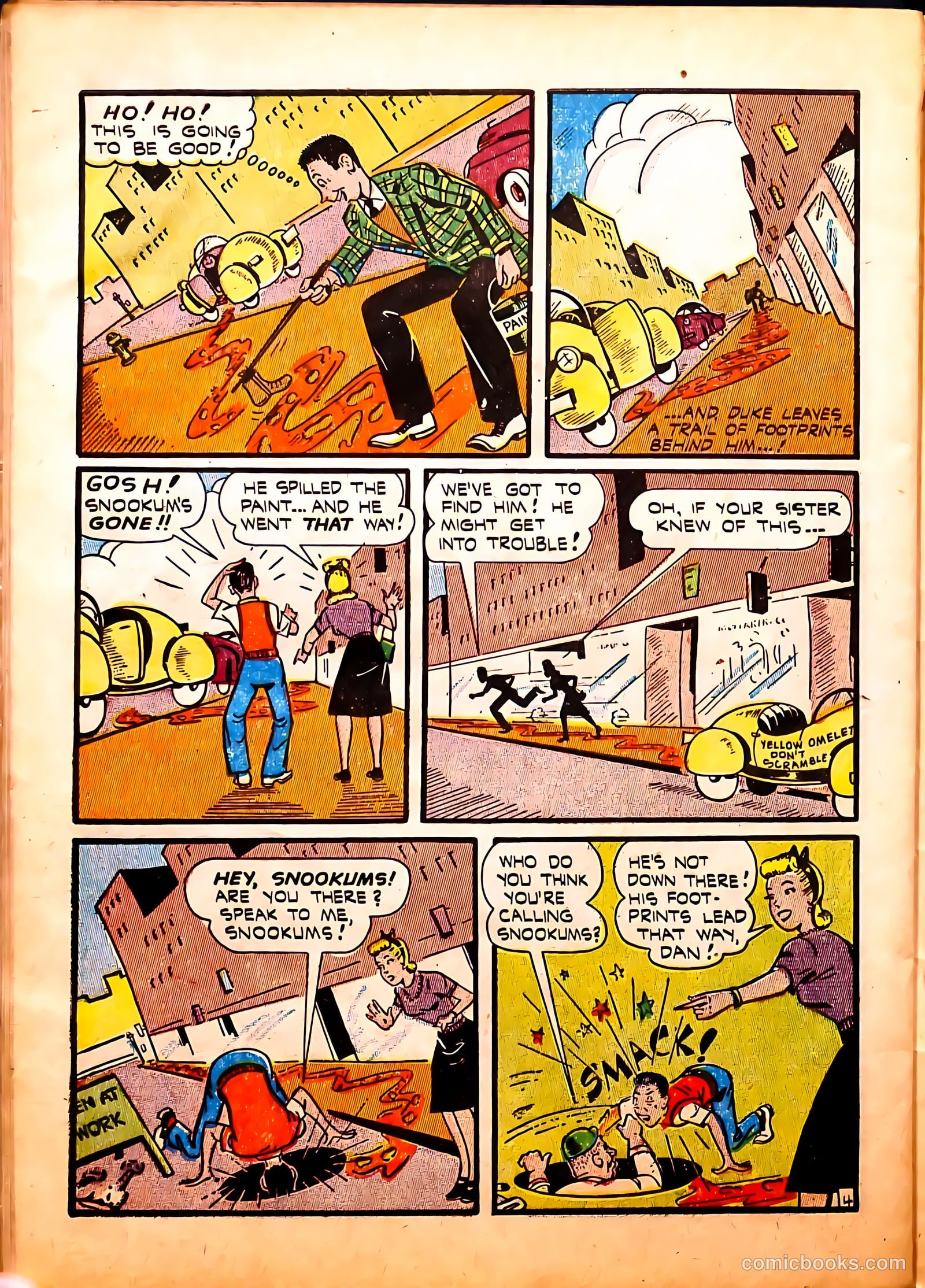 Captain Flight Comics #11 — page 40 of 52
