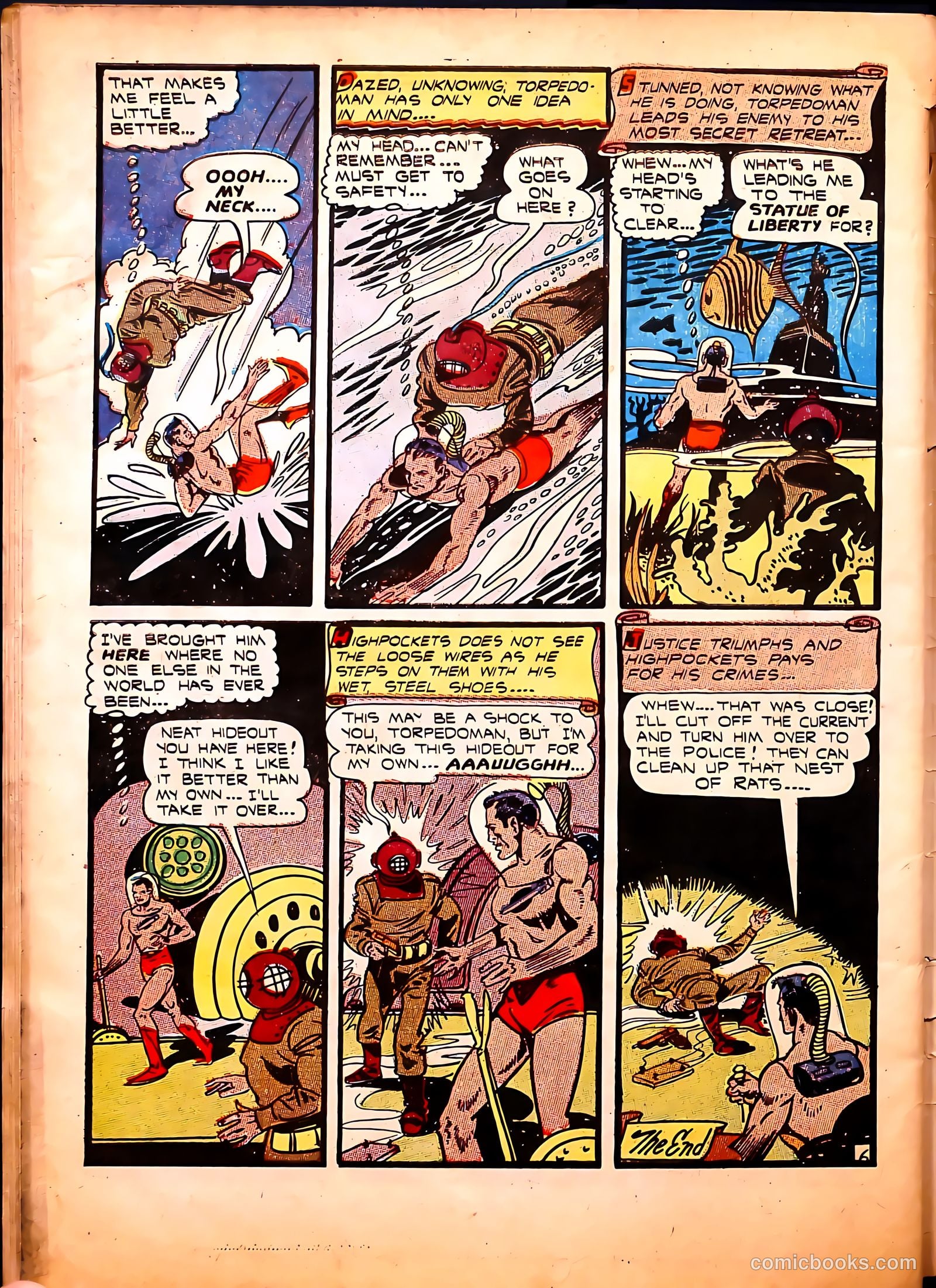 Captain Flight Comics #11 — page 50 of 52