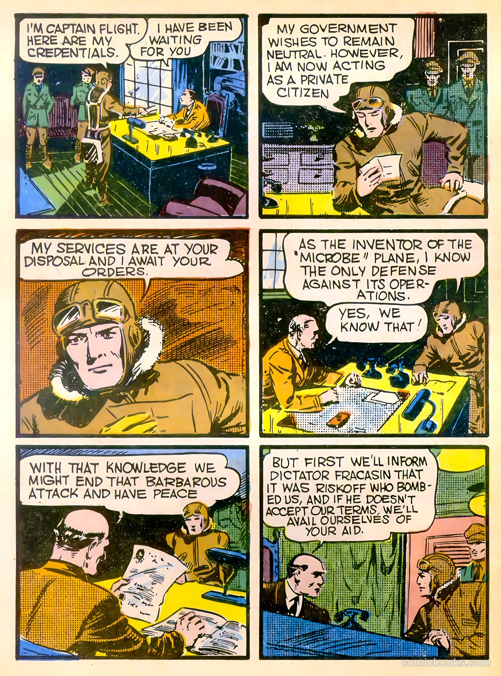 Captain Flight Comics #2 — page 4 of 52