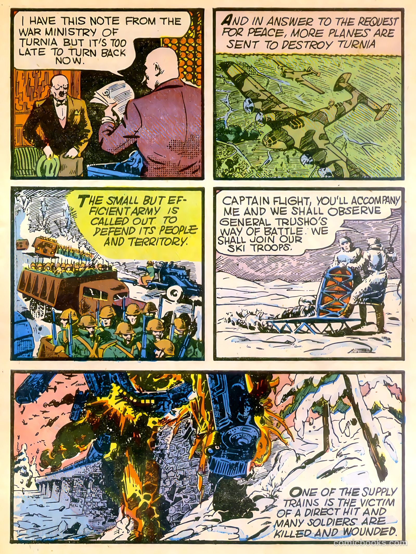 Captain Flight Comics #2 — page 5 of 52