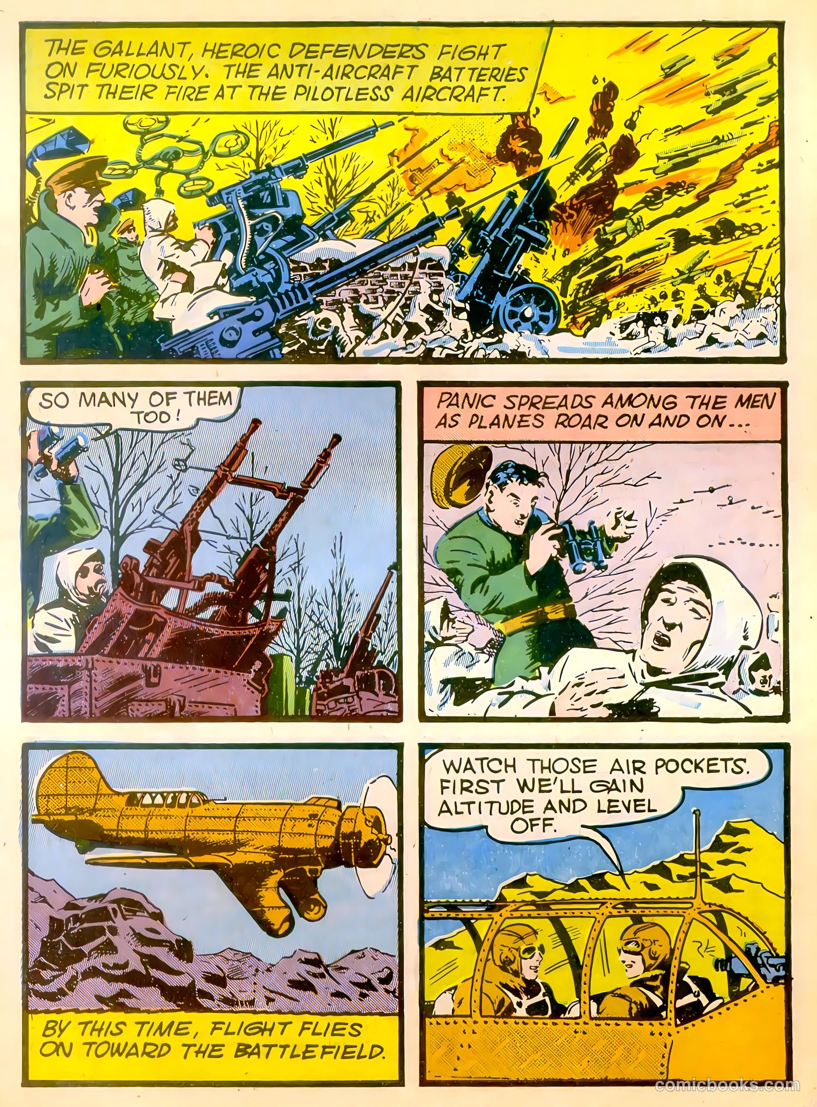 Captain Flight Comics #2 — page 8 of 52