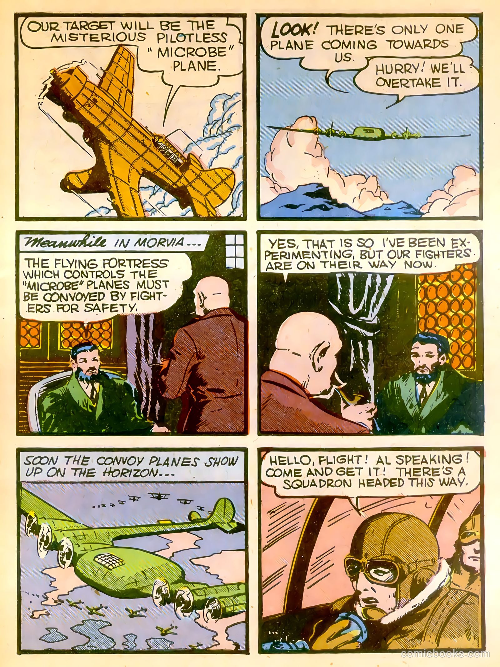 Captain Flight Comics #2 — page 9 of 52
