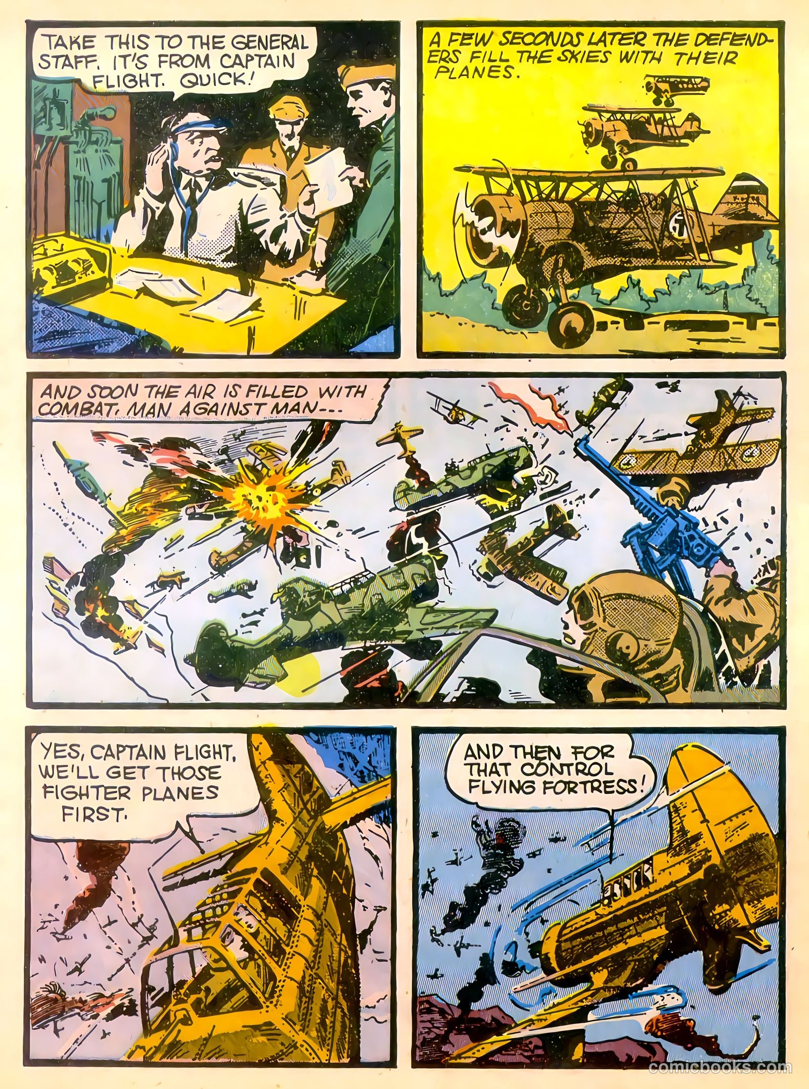 Captain Flight Comics #2 — page 10 of 52