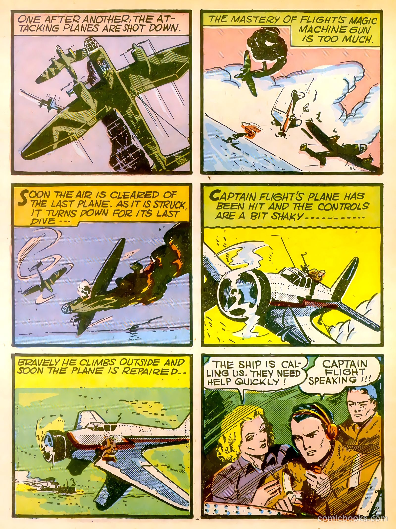 Captain Flight Comics #2 — page 20 of 52