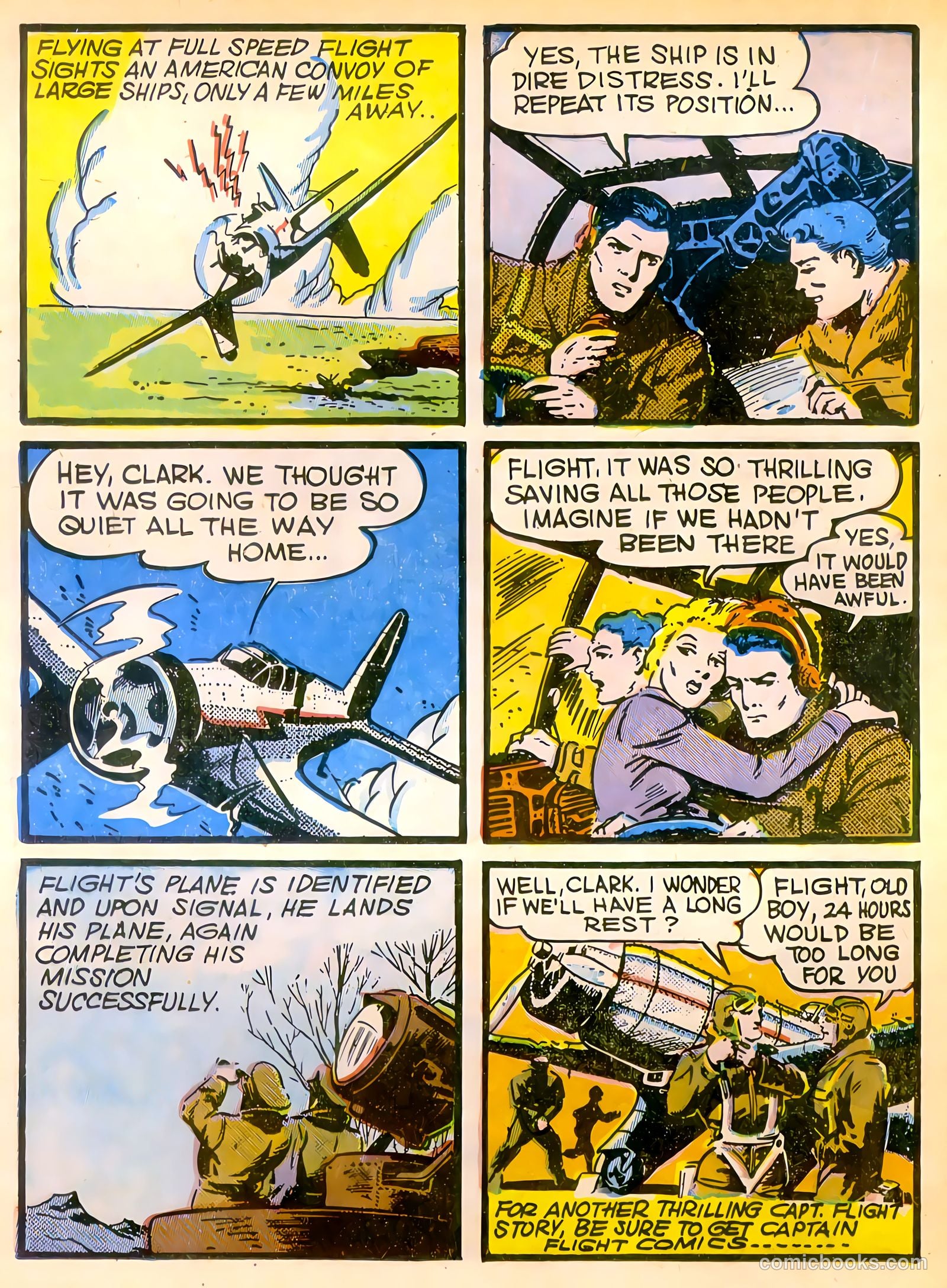 Captain Flight Comics #2 — page 22 of 52