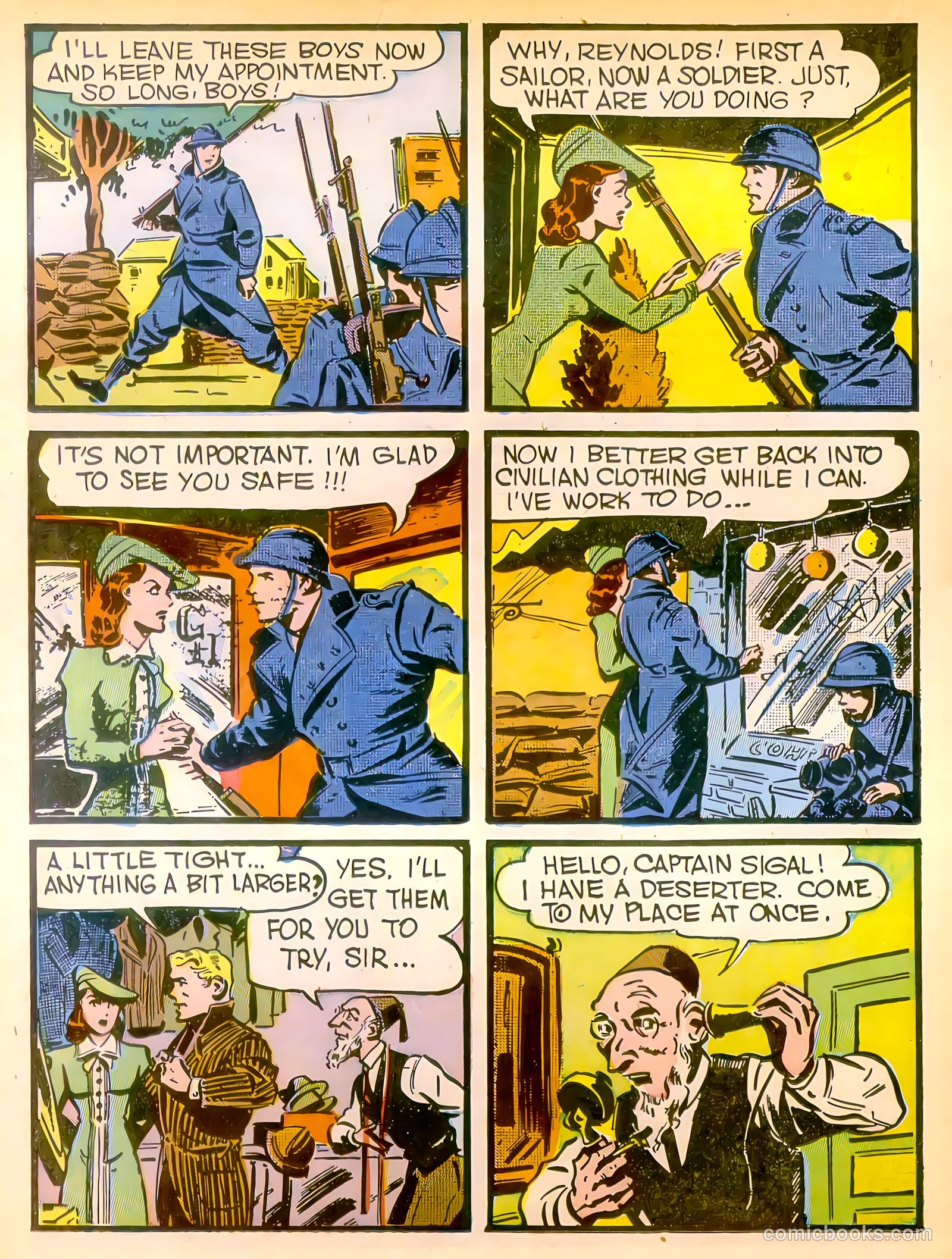 Captain Flight Comics #2 — page 32 of 52