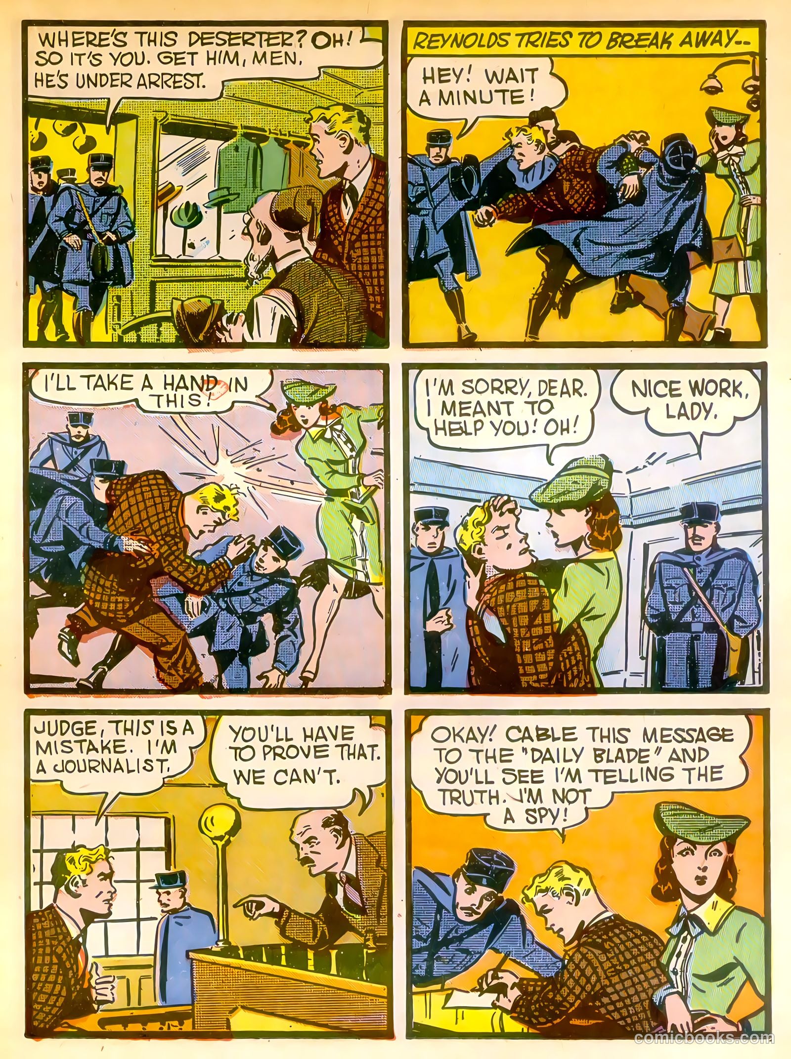 Captain Flight Comics #2 — page 33 of 52