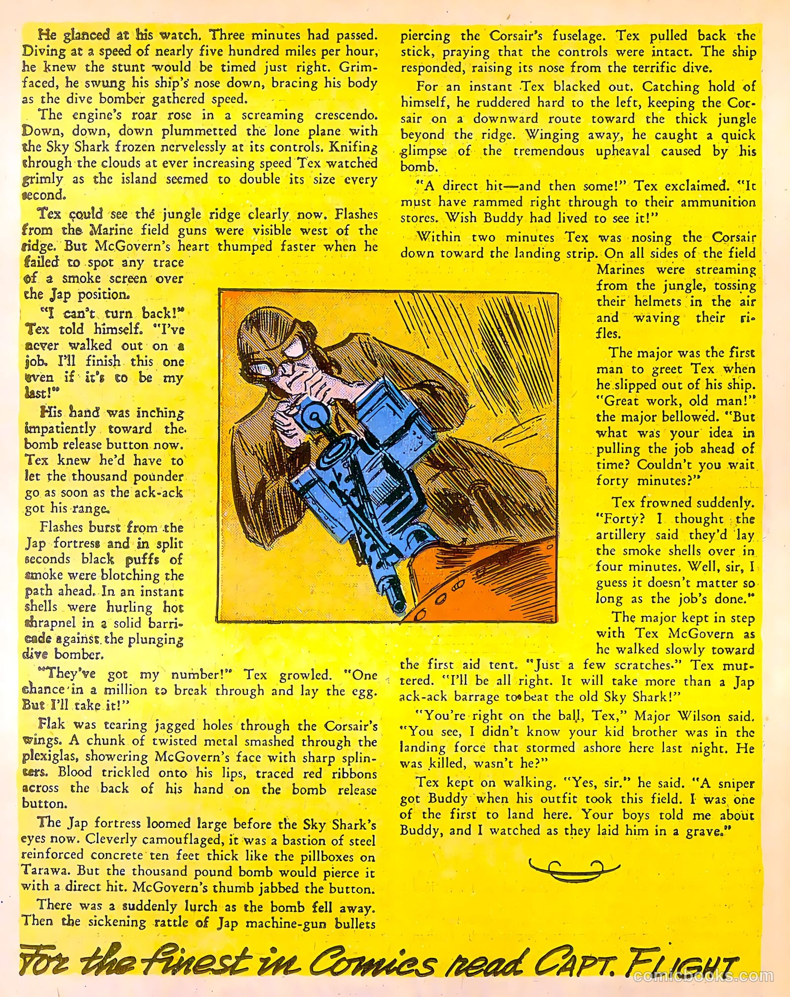 Captain Flight Comics #2 — page 38 of 52