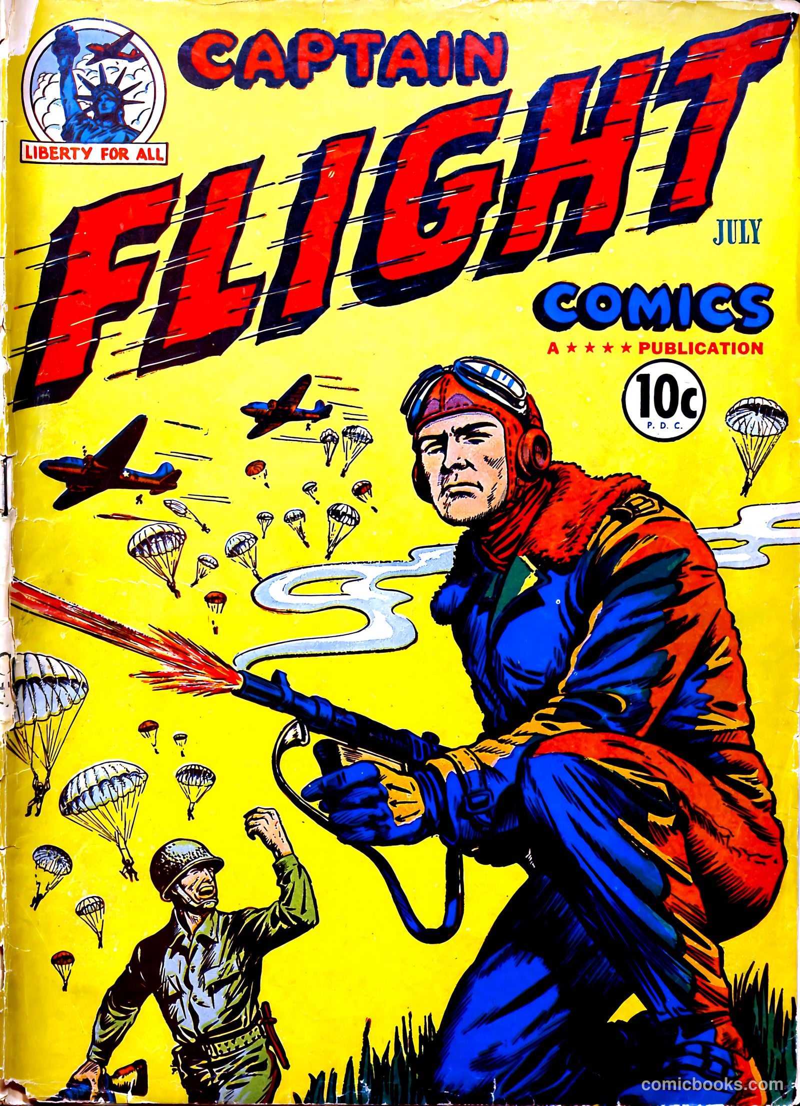 Captain Flight Comics #3 — page 1 of 53