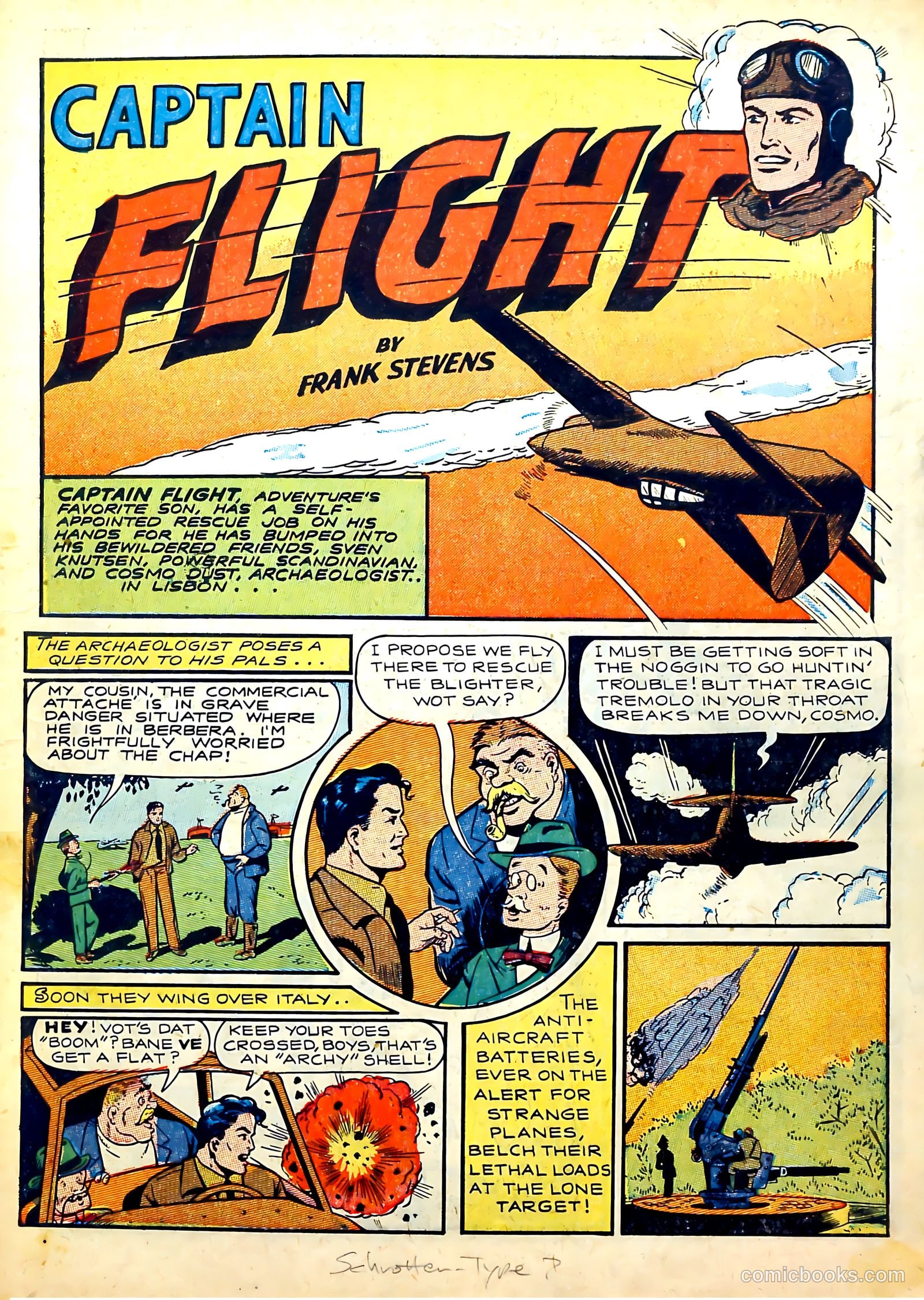 Captain Flight Comics #3 — page 3 of 53