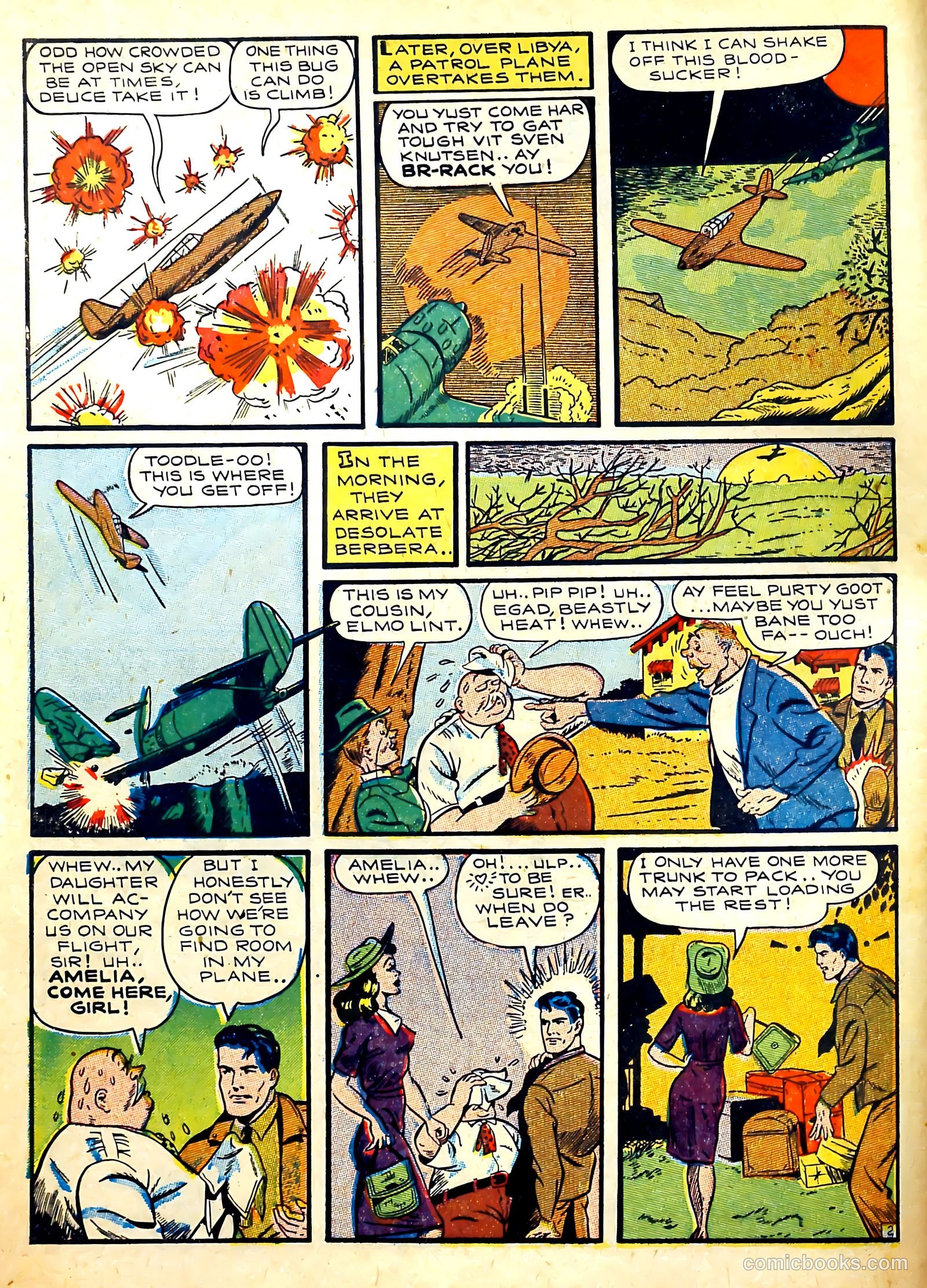 Captain Flight Comics #3 — page 4 of 53