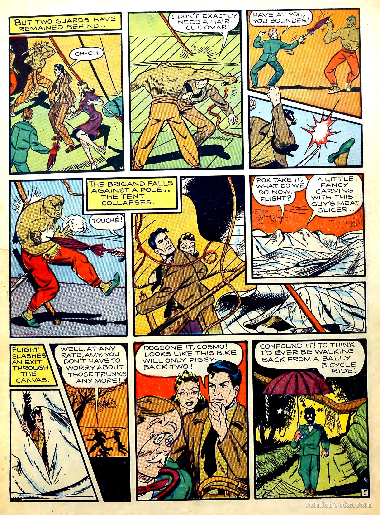 Captain Flight Comics #3 — page 7 of 53
