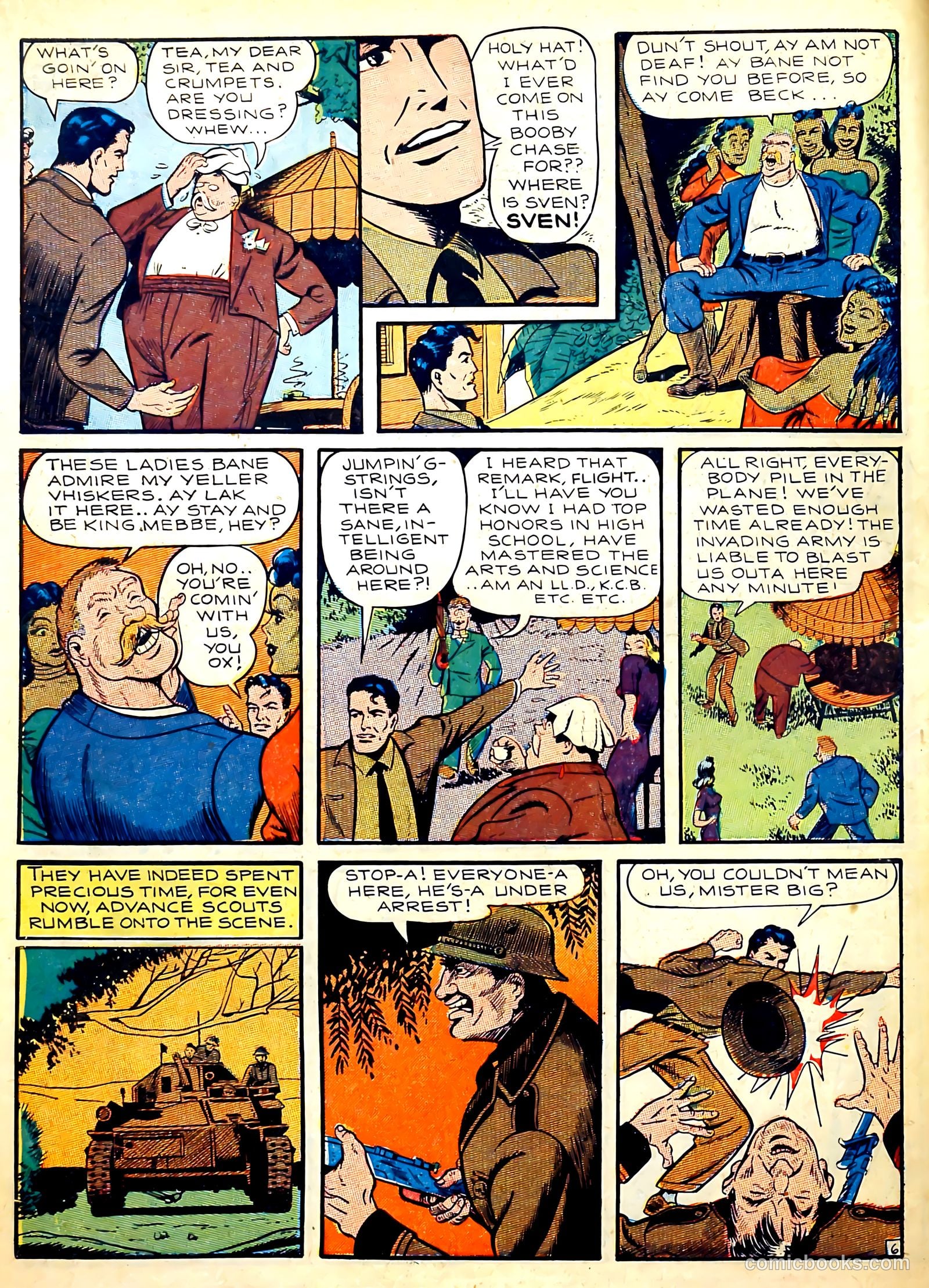 Captain Flight Comics #3 — page 8 of 53