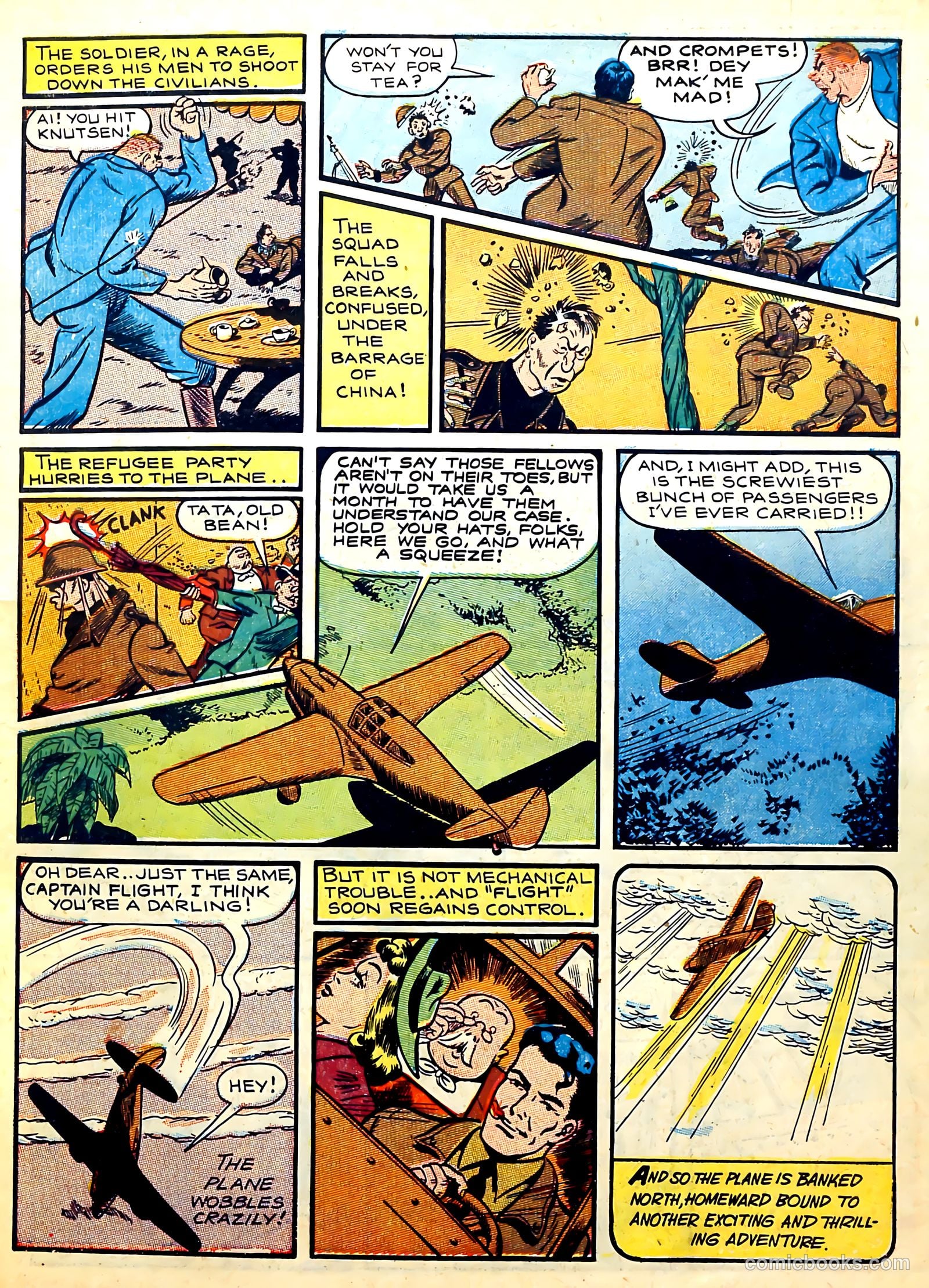 Captain Flight Comics #3 — page 9 of 53