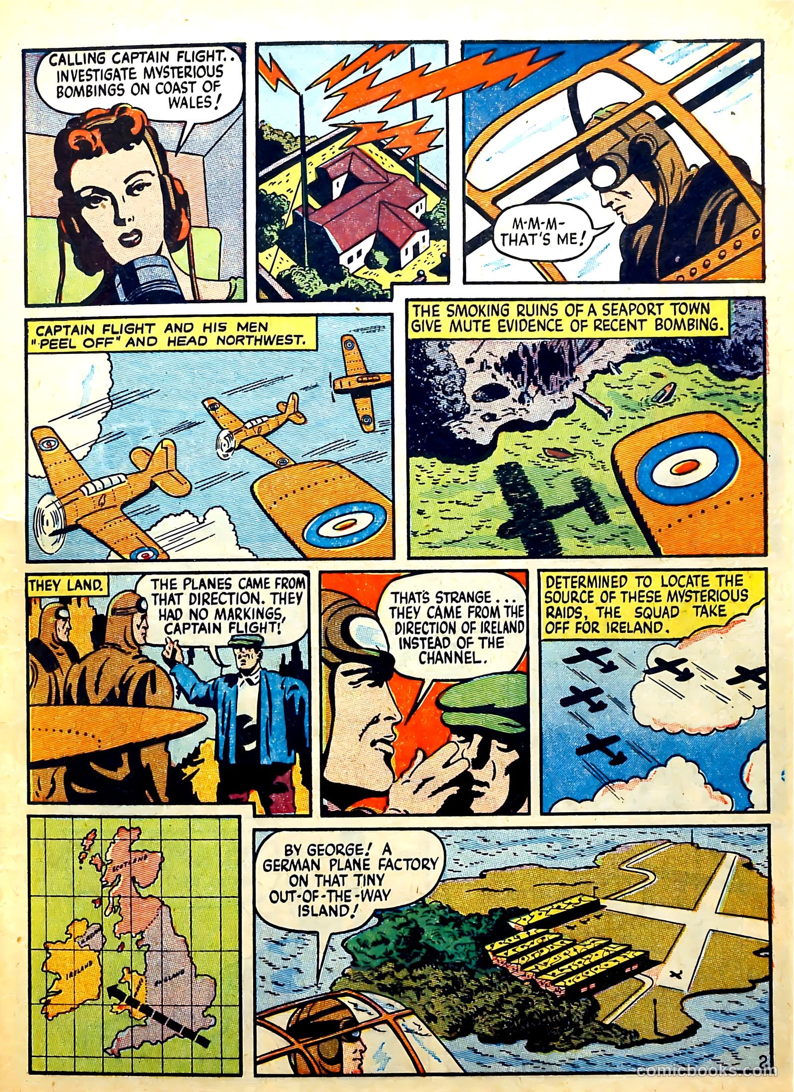 Captain Flight Comics #3 — page 11 of 53