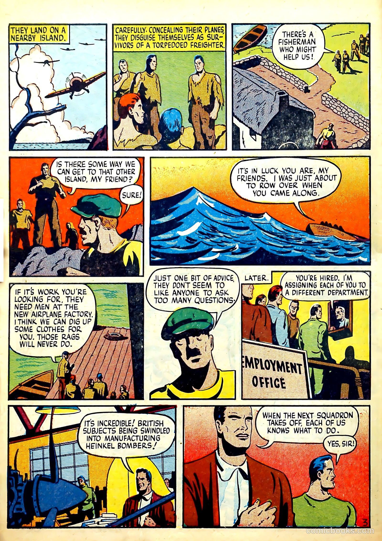 Captain Flight Comics #3 — page 12 of 53