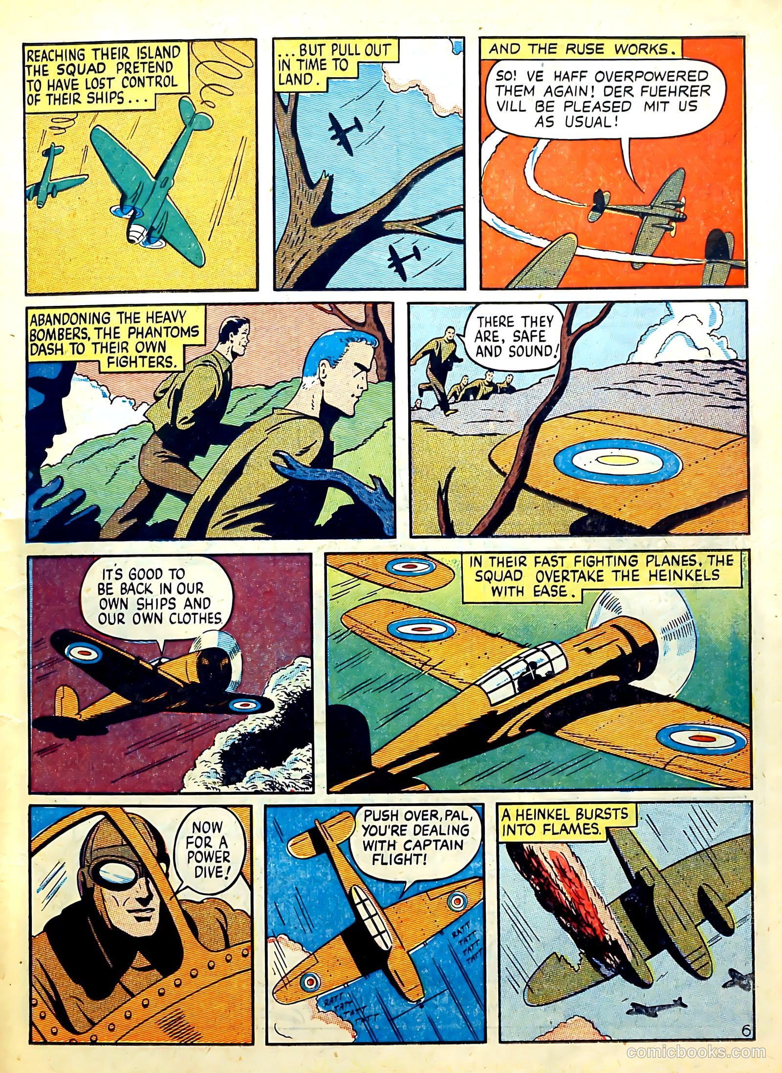 Captain Flight Comics #3 — page 15 of 53