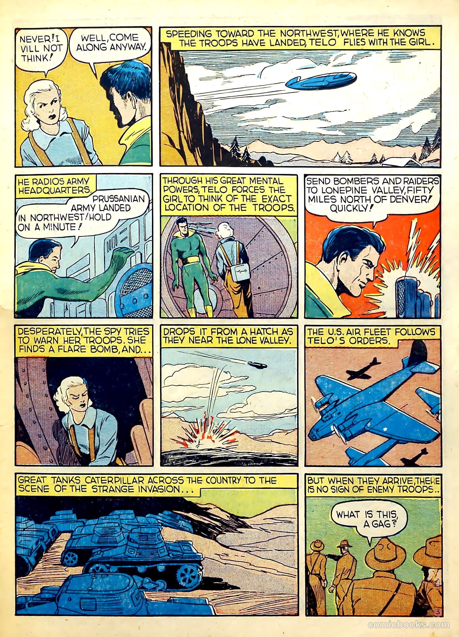 Captain Flight Comics #3 — page 21 of 53