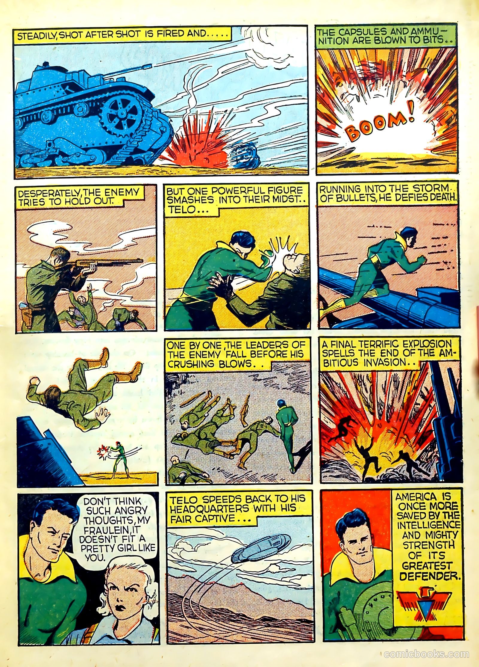 Captain Flight Comics #3 — page 23 of 53