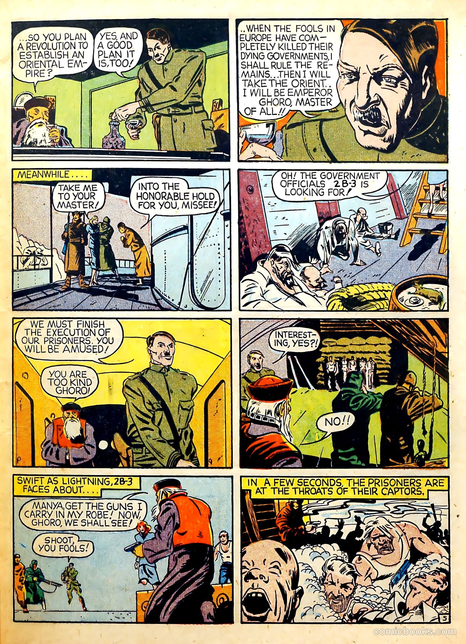 Captain Flight Comics #3 — page 35 of 53