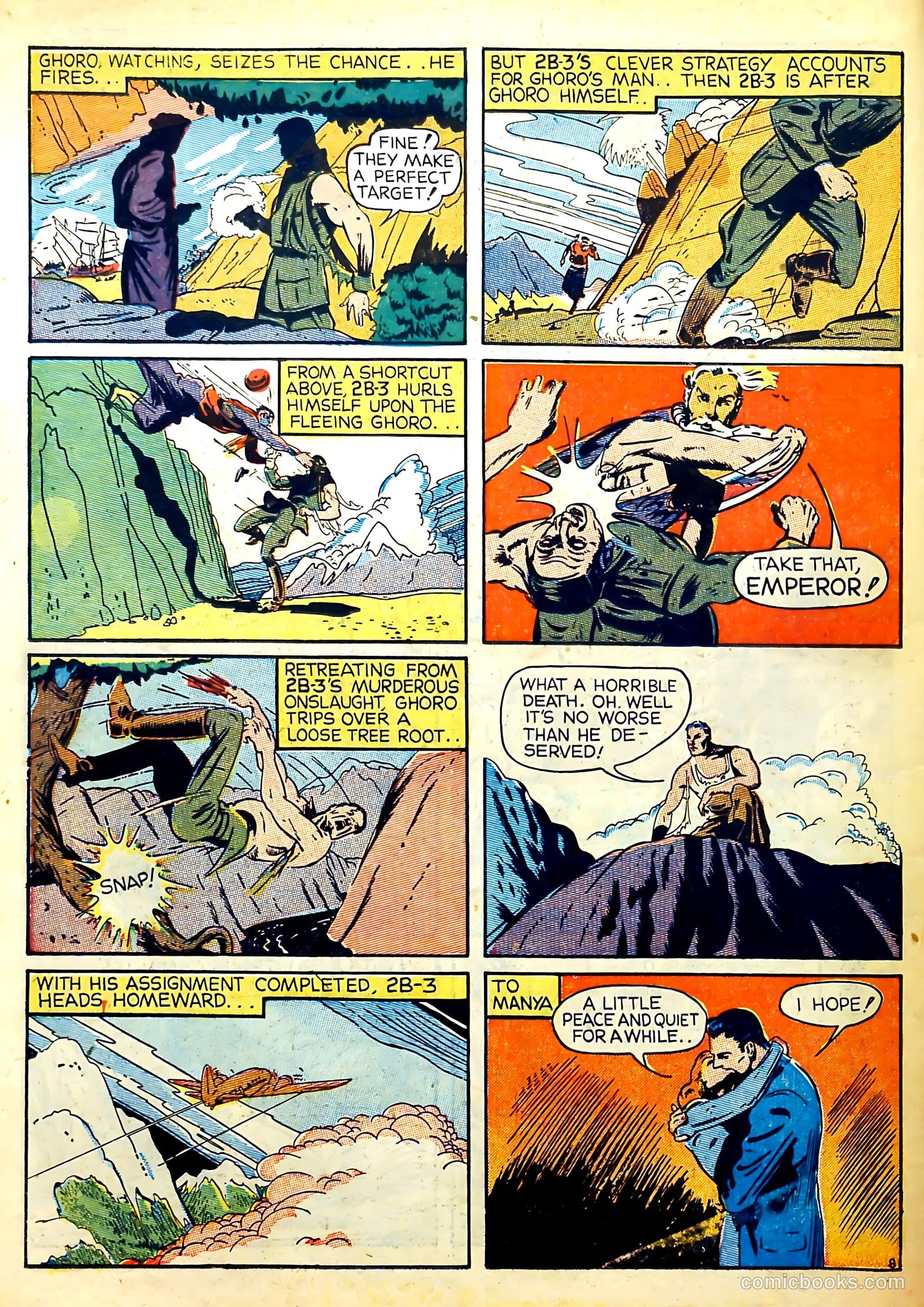 Captain Flight Comics #3 — page 38 of 53