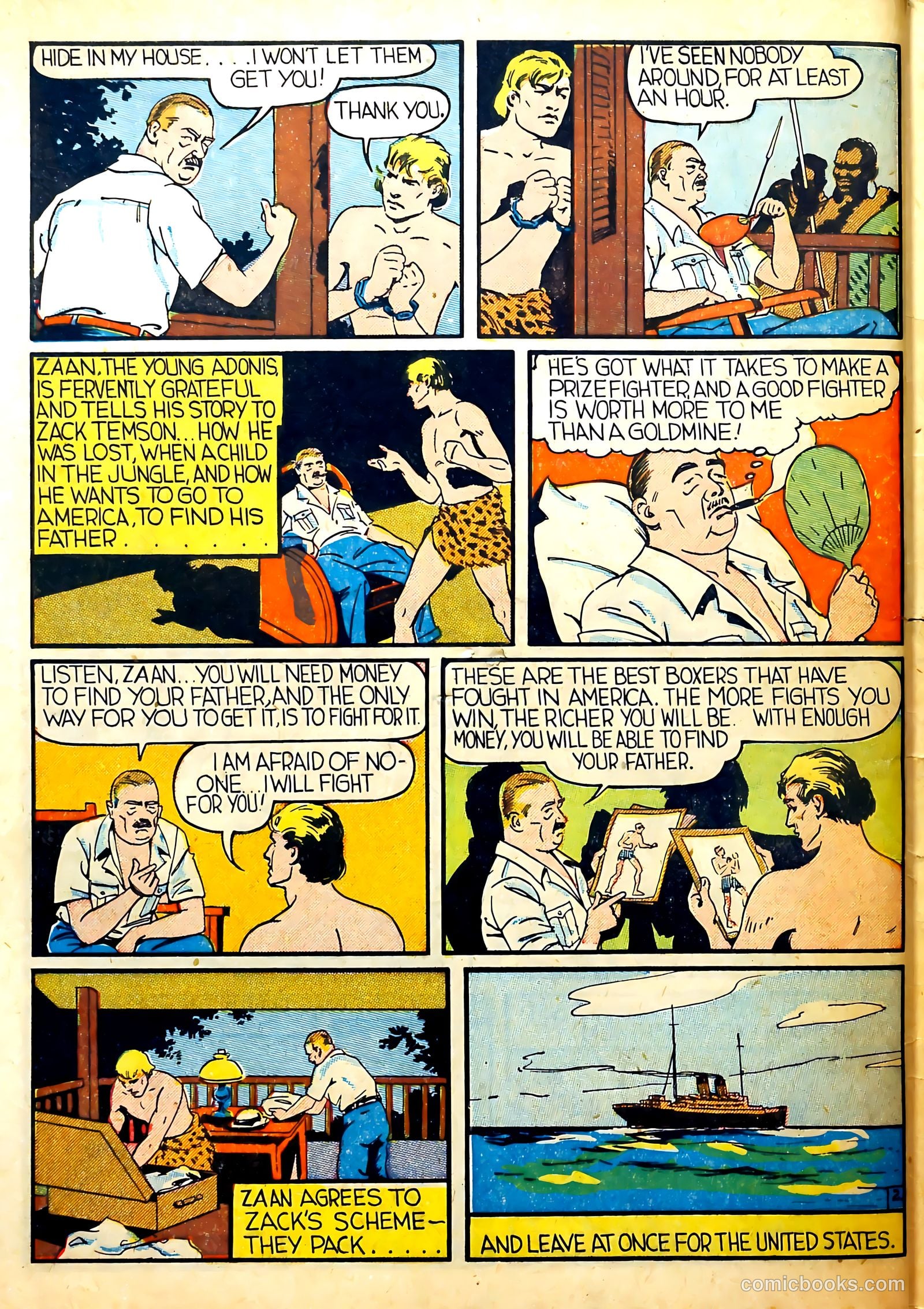 Captain Flight Comics #3 — page 48 of 53