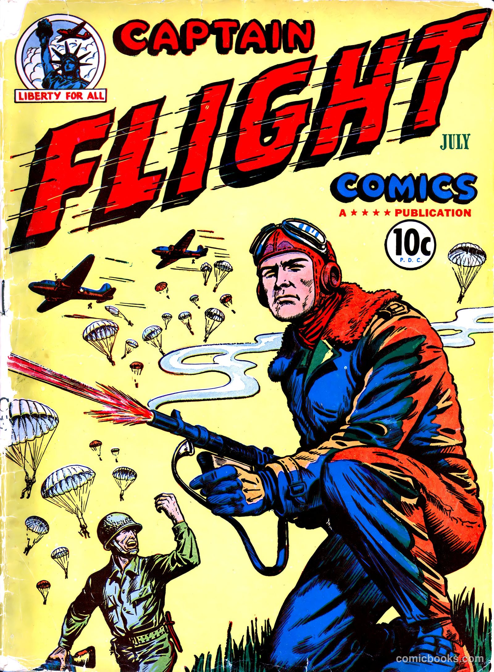 Captain Flight Comics #3 — page 53 of 53