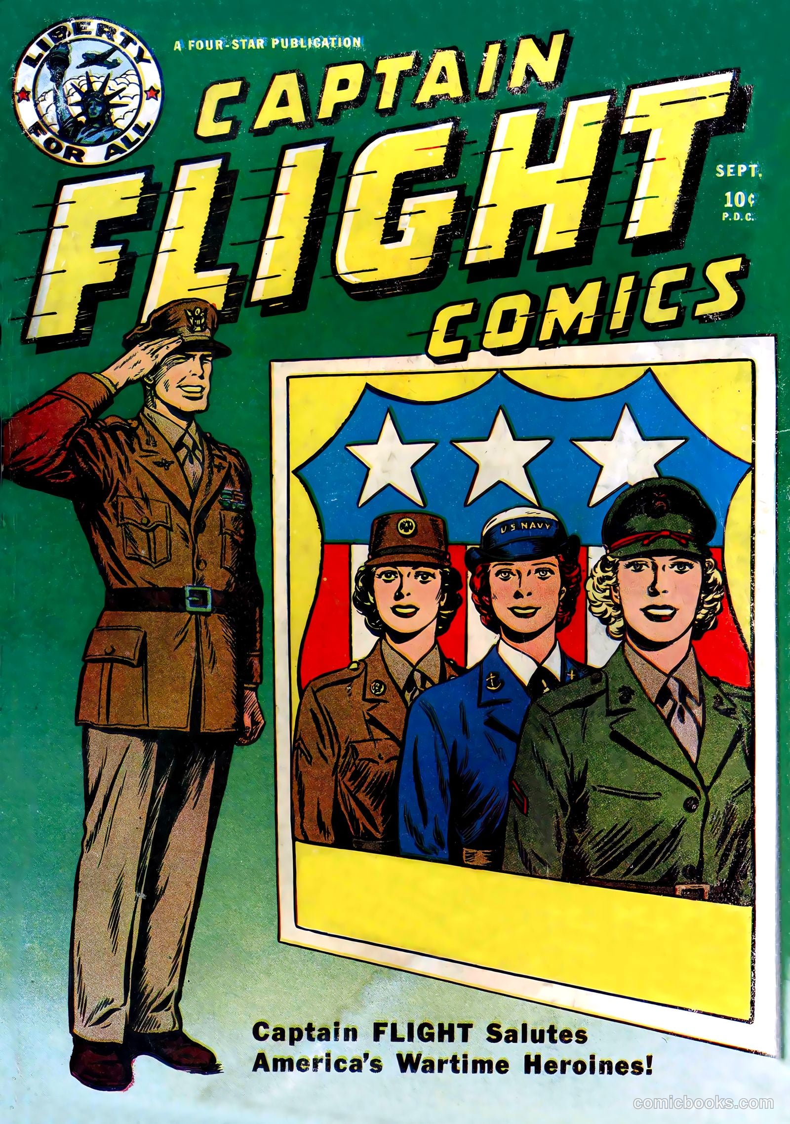 Captain Flight Comics #4 — page 1 of 52