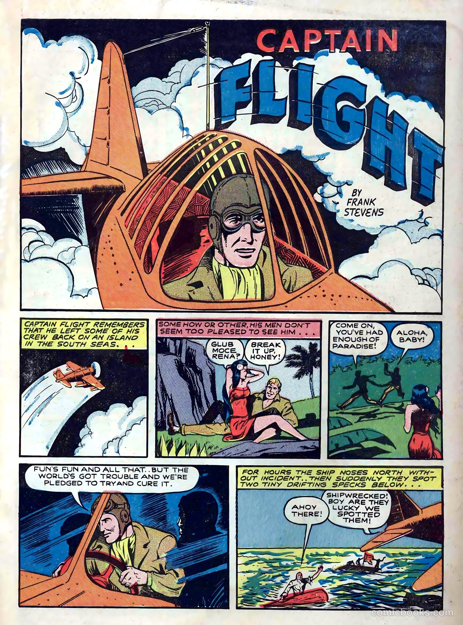 Captain Flight Comics #4 — page 3 of 52