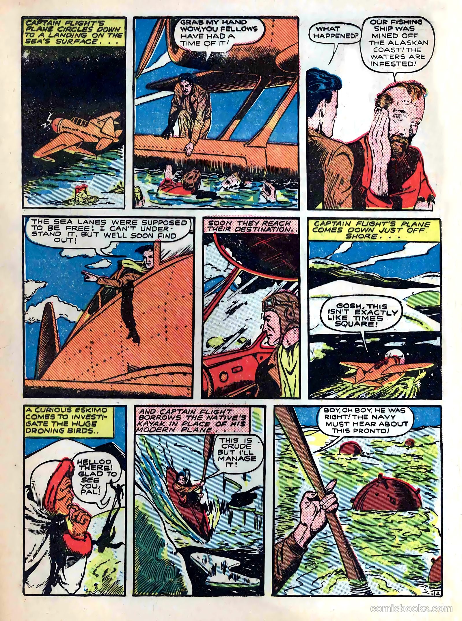 Captain Flight Comics #4 — page 4 of 52