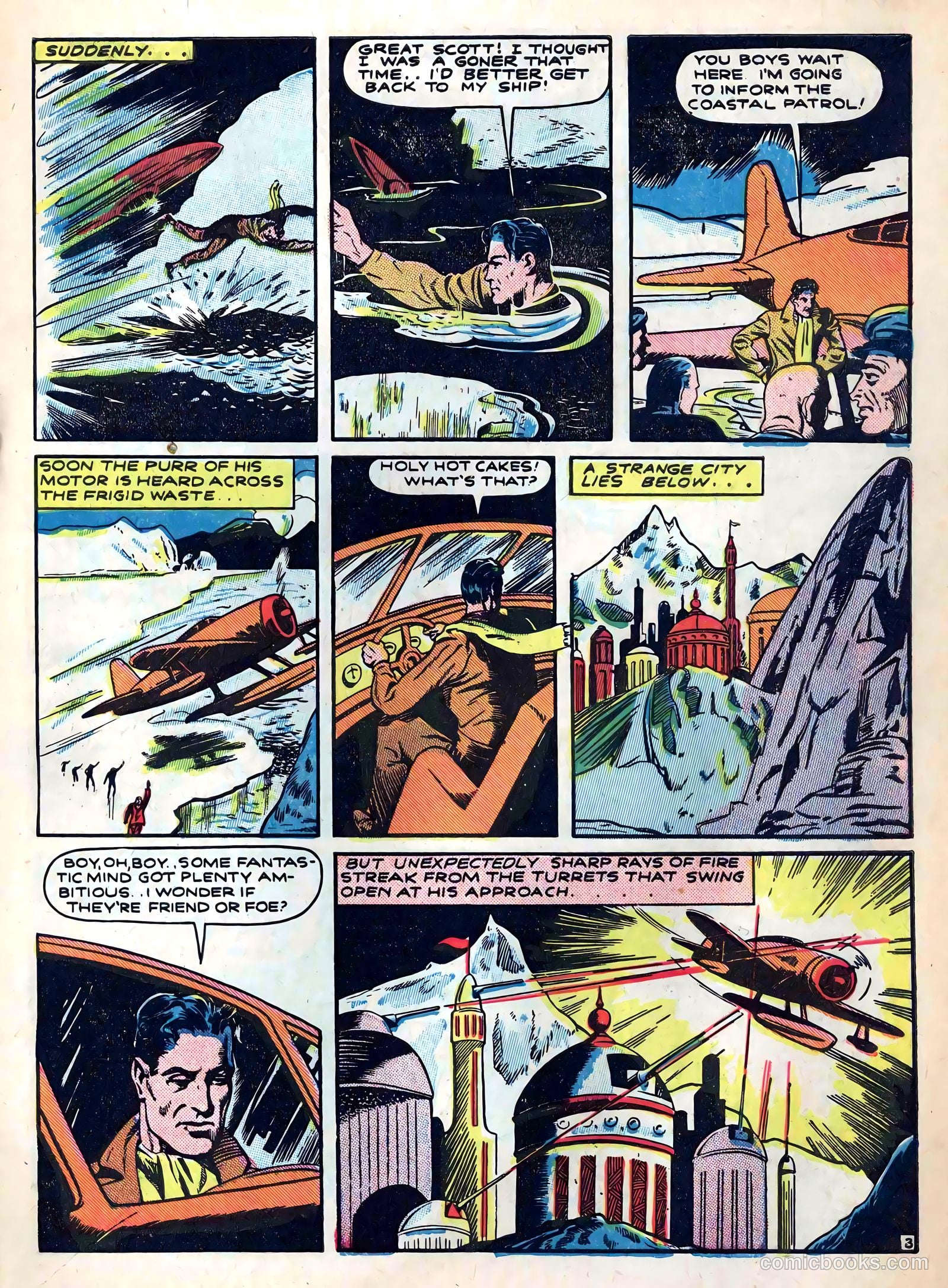 Captain Flight Comics #4 — page 5 of 52