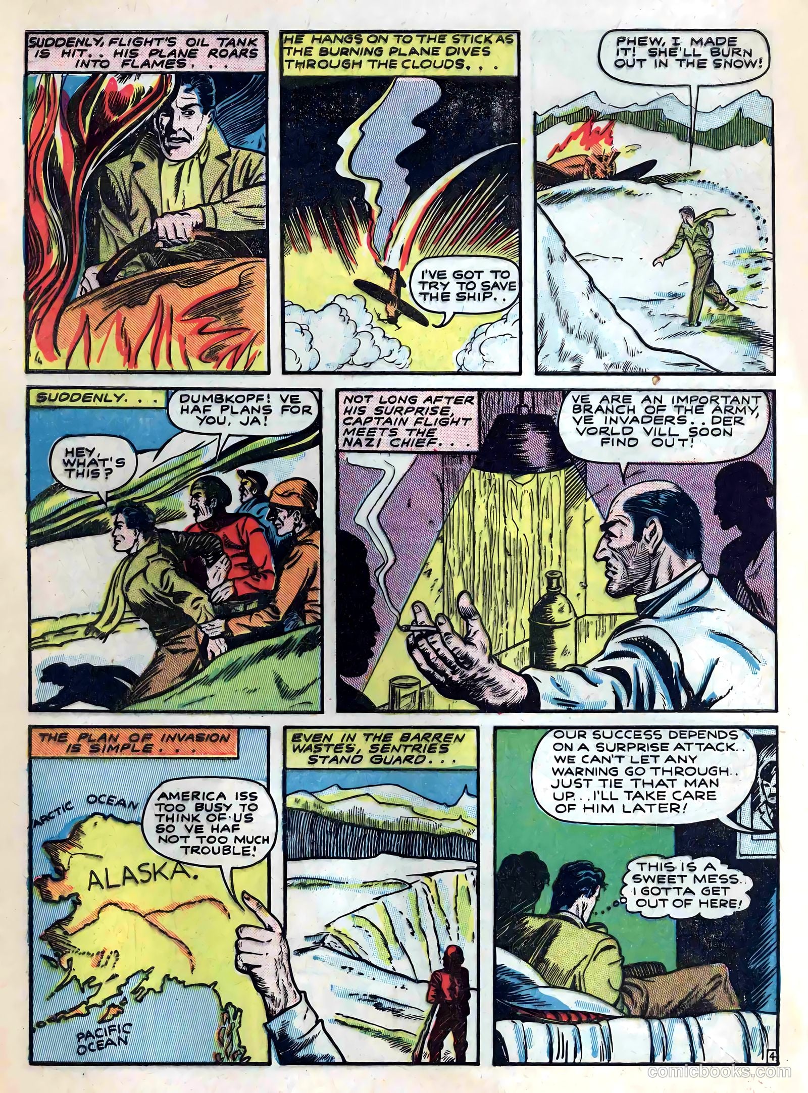 Captain Flight Comics #4 — page 6 of 52