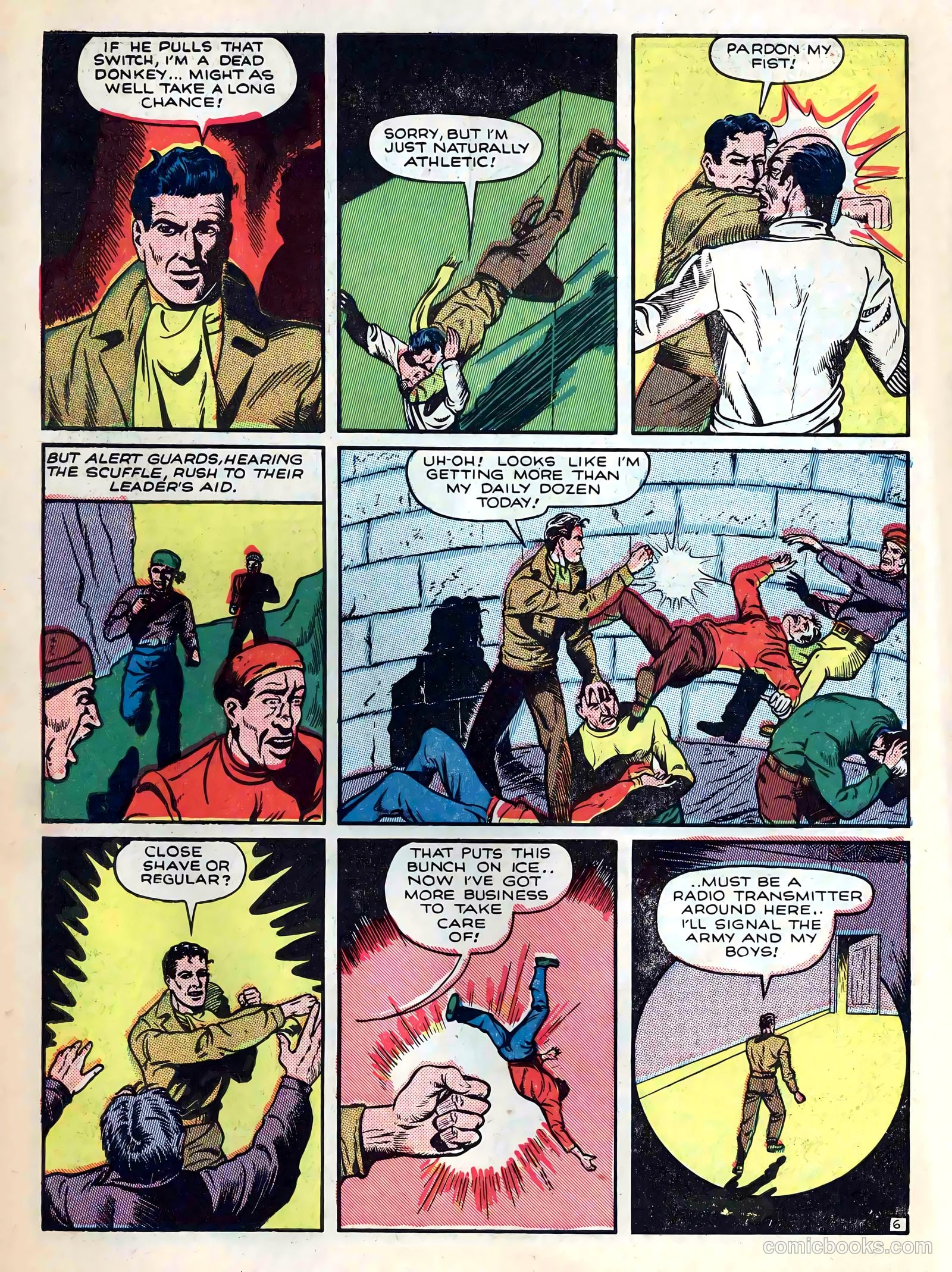 Captain Flight Comics #4 — page 8 of 52