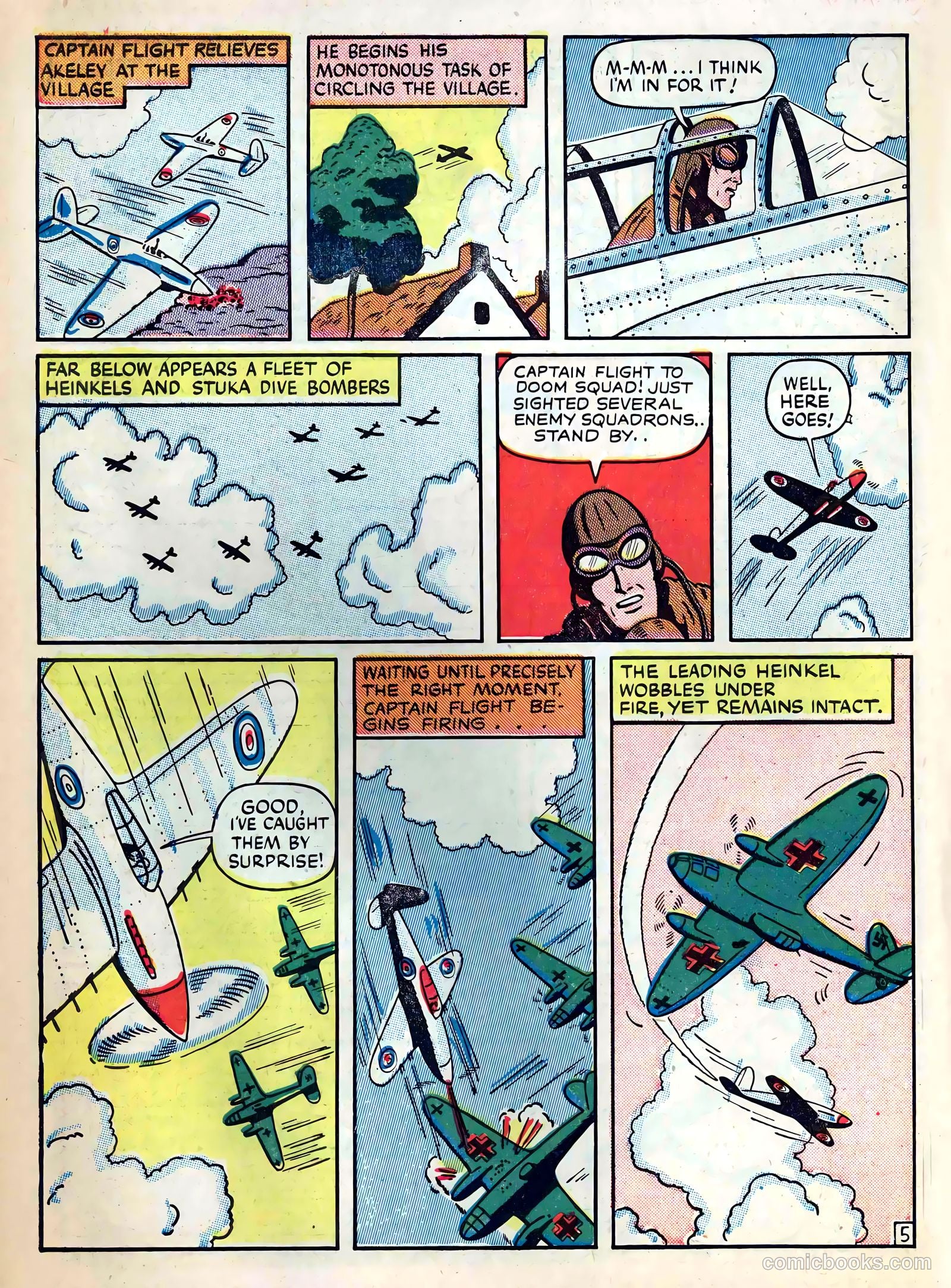 Captain Flight Comics #4 — page 14 of 52