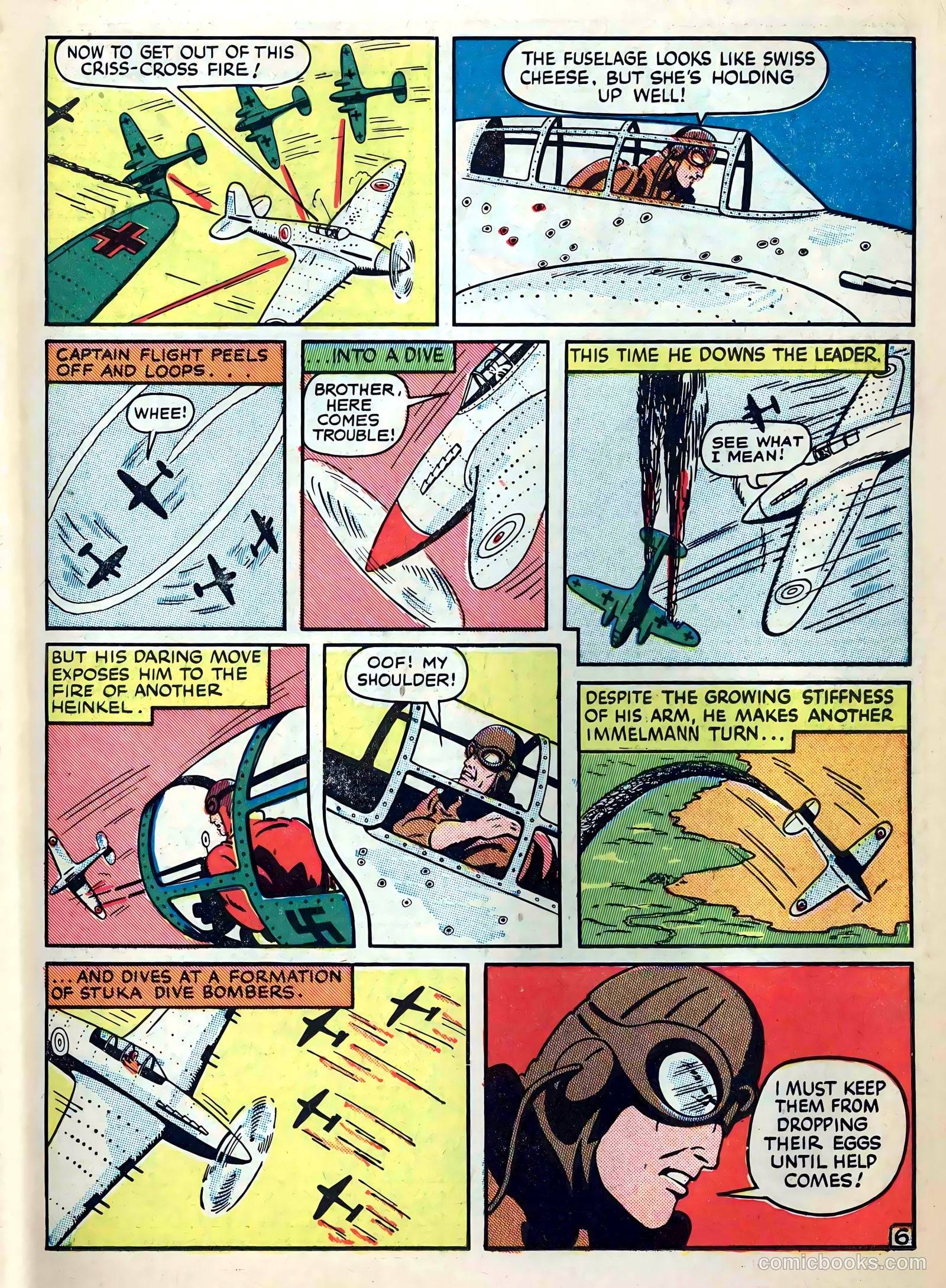 Captain Flight Comics #4 — page 15 of 52