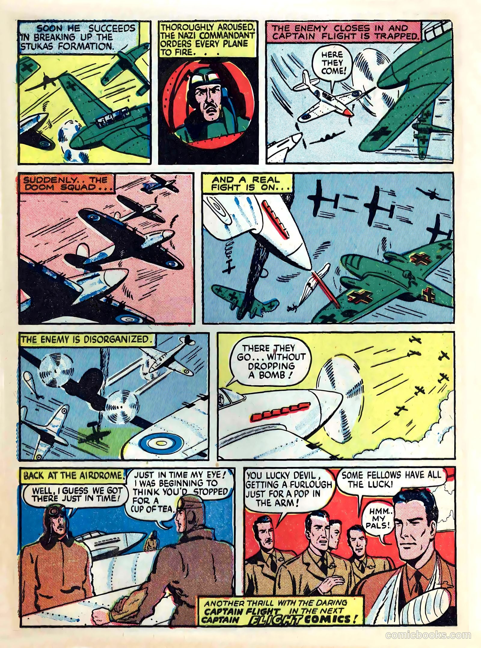Captain Flight Comics #4 — page 16 of 52