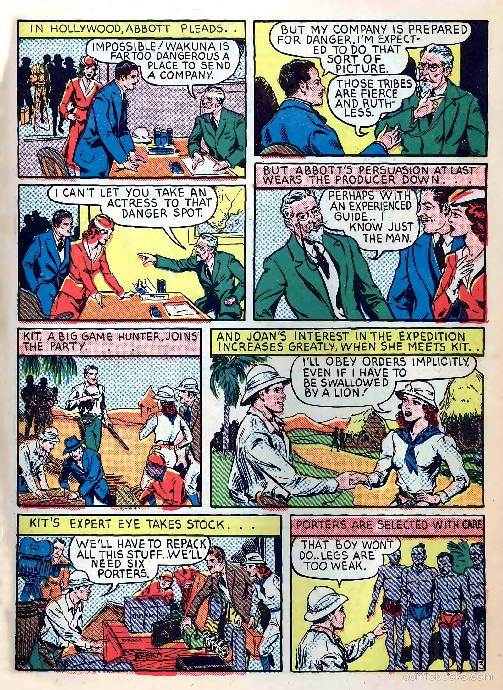 Captain Flight Comics #4 — page 21 of 52