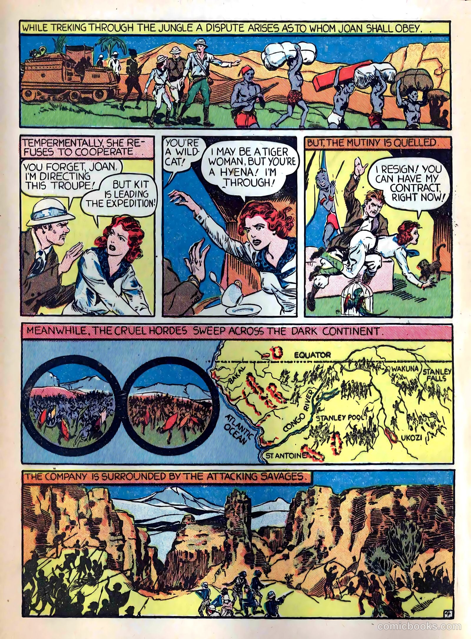 Captain Flight Comics #4 — page 22 of 52