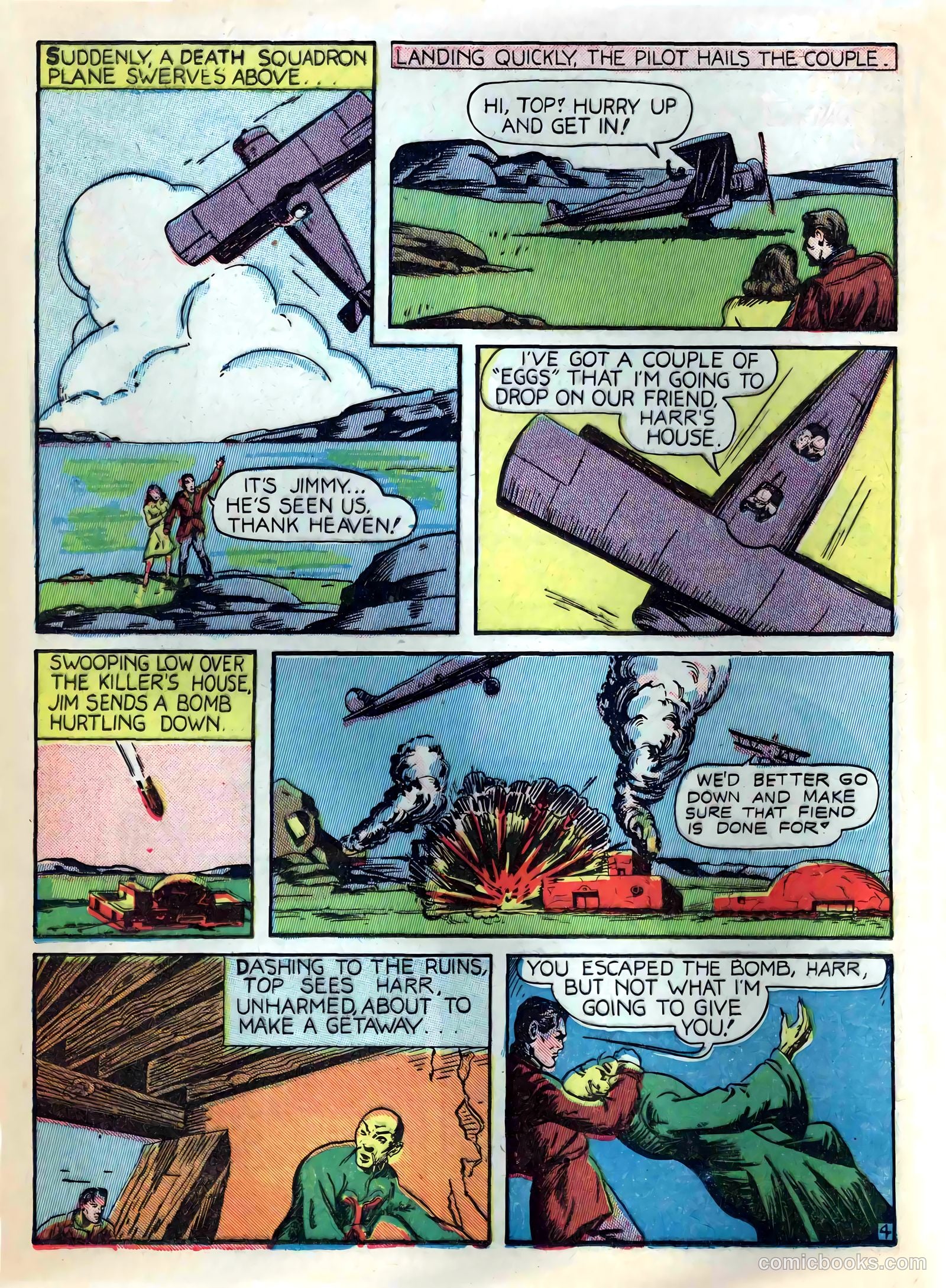 Captain Flight Comics #4 — page 30 of 52