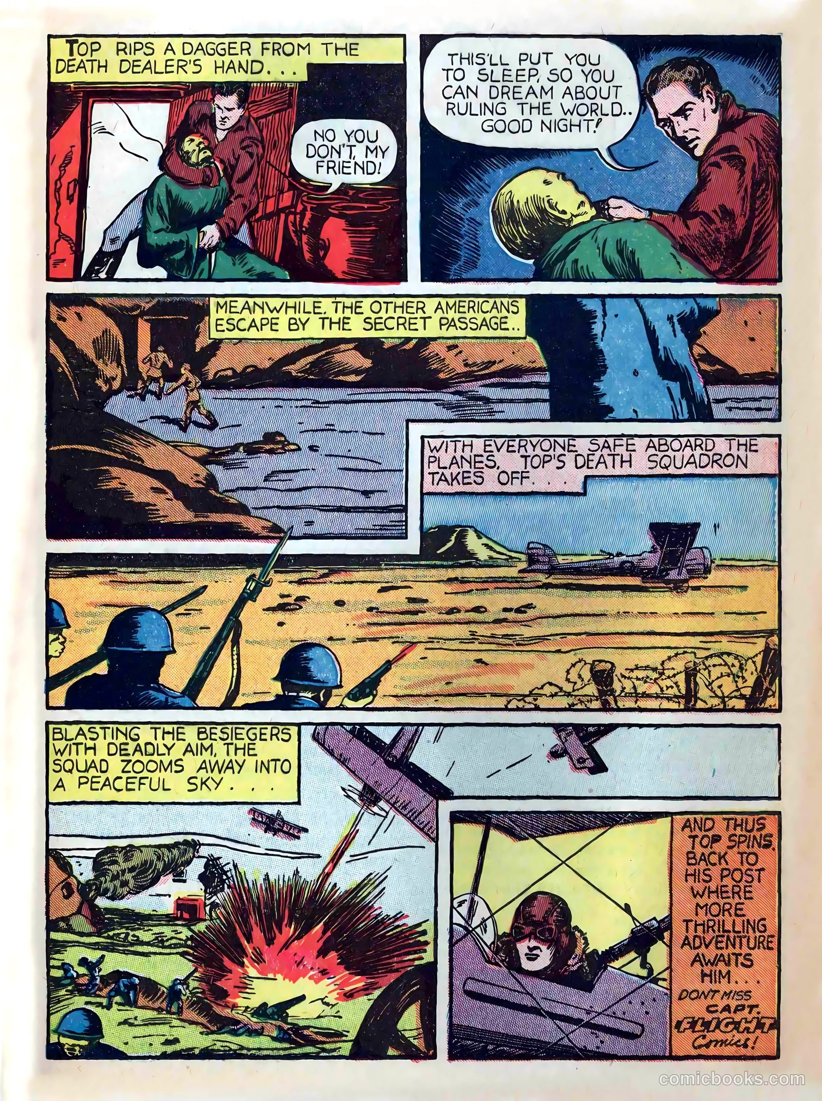 Captain Flight Comics #4 — page 31 of 52
