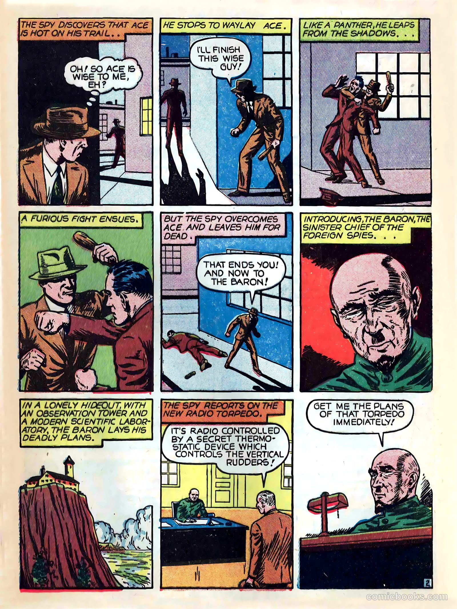 Captain Flight Comics #4 — page 34 of 52