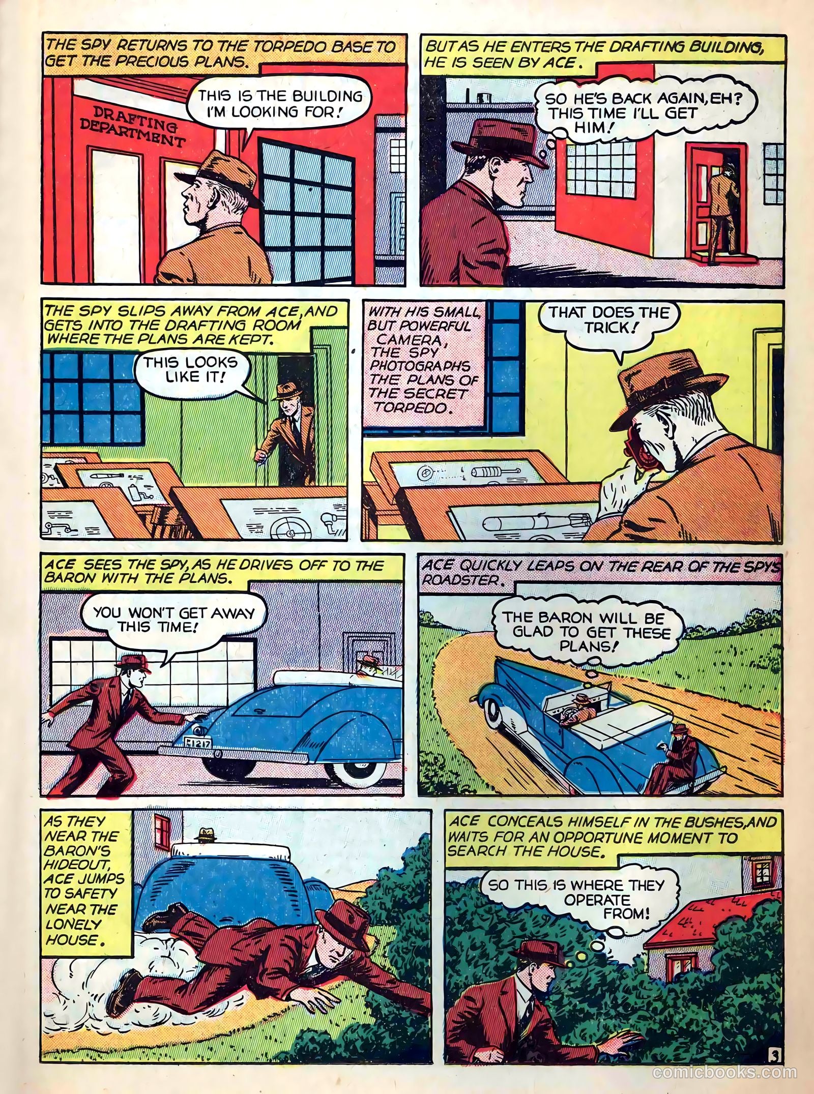 Captain Flight Comics #4 — page 35 of 52