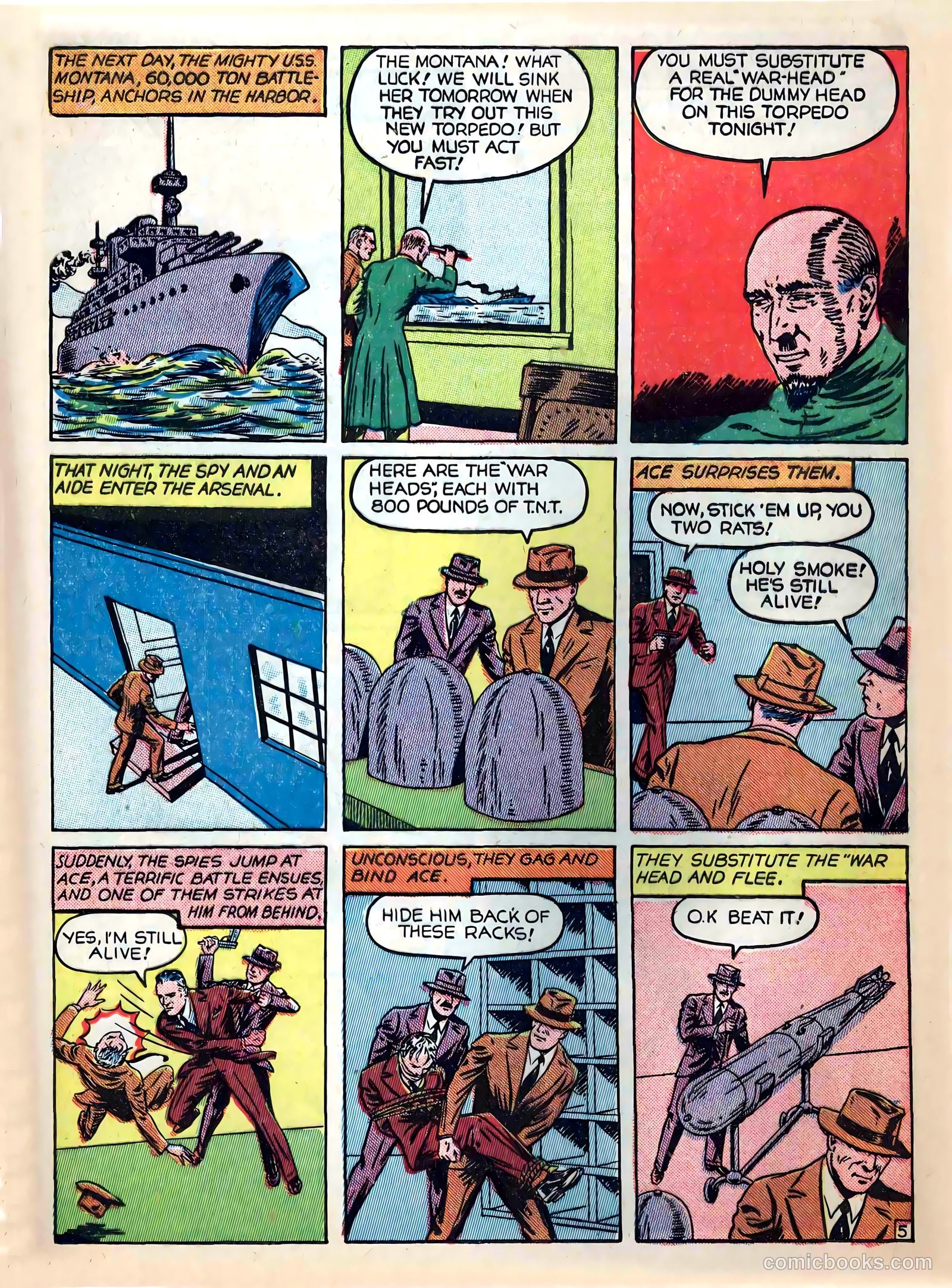 Captain Flight Comics #4 — page 37 of 52