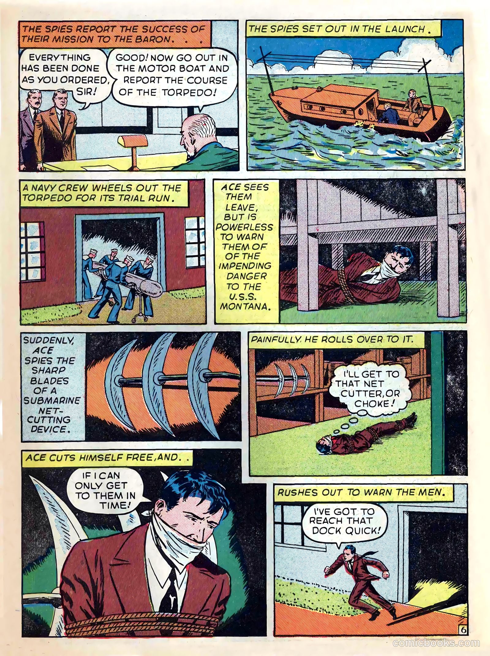 Captain Flight Comics #4 — page 38 of 52
