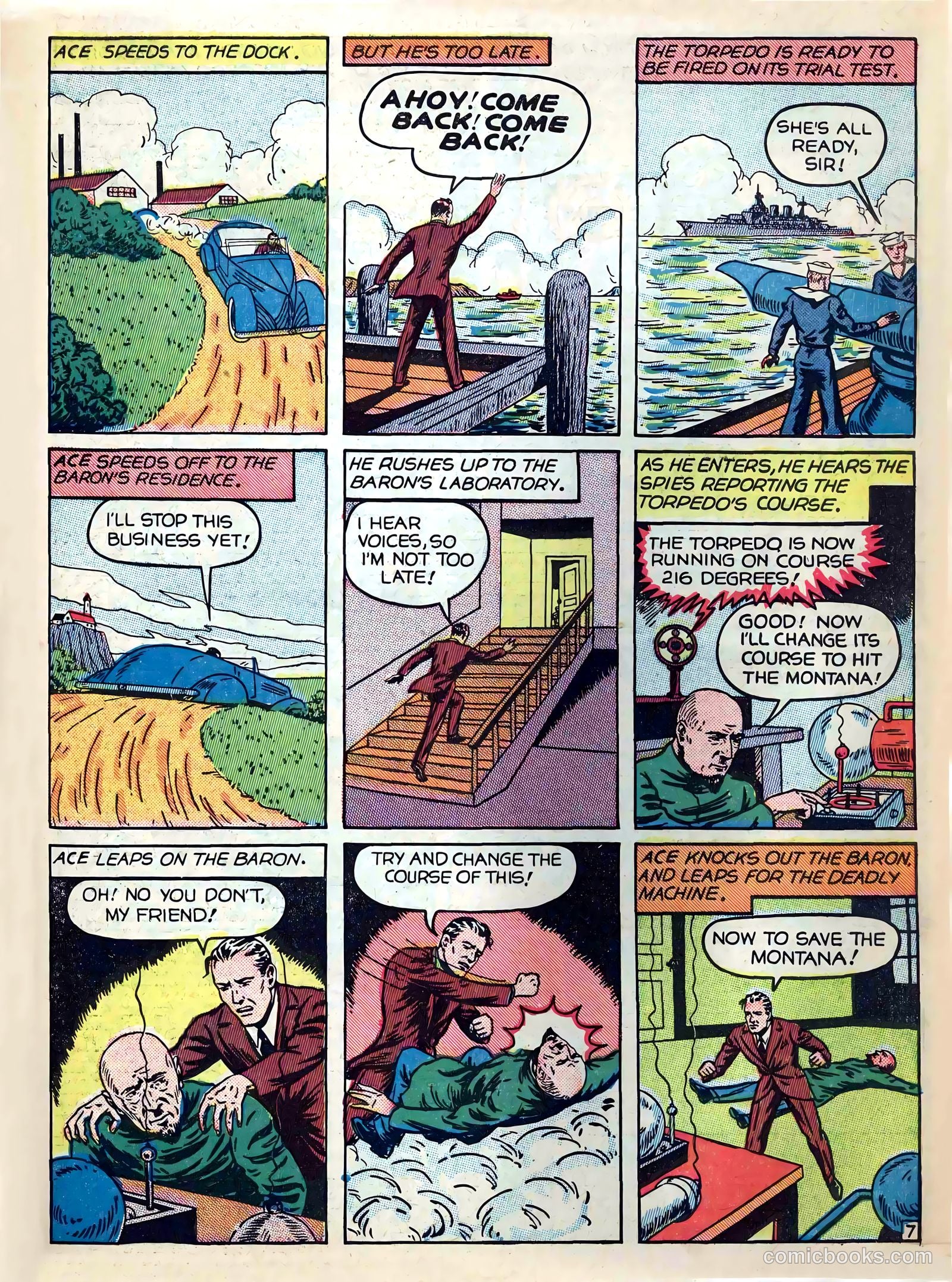 Captain Flight Comics #4 — page 39 of 52