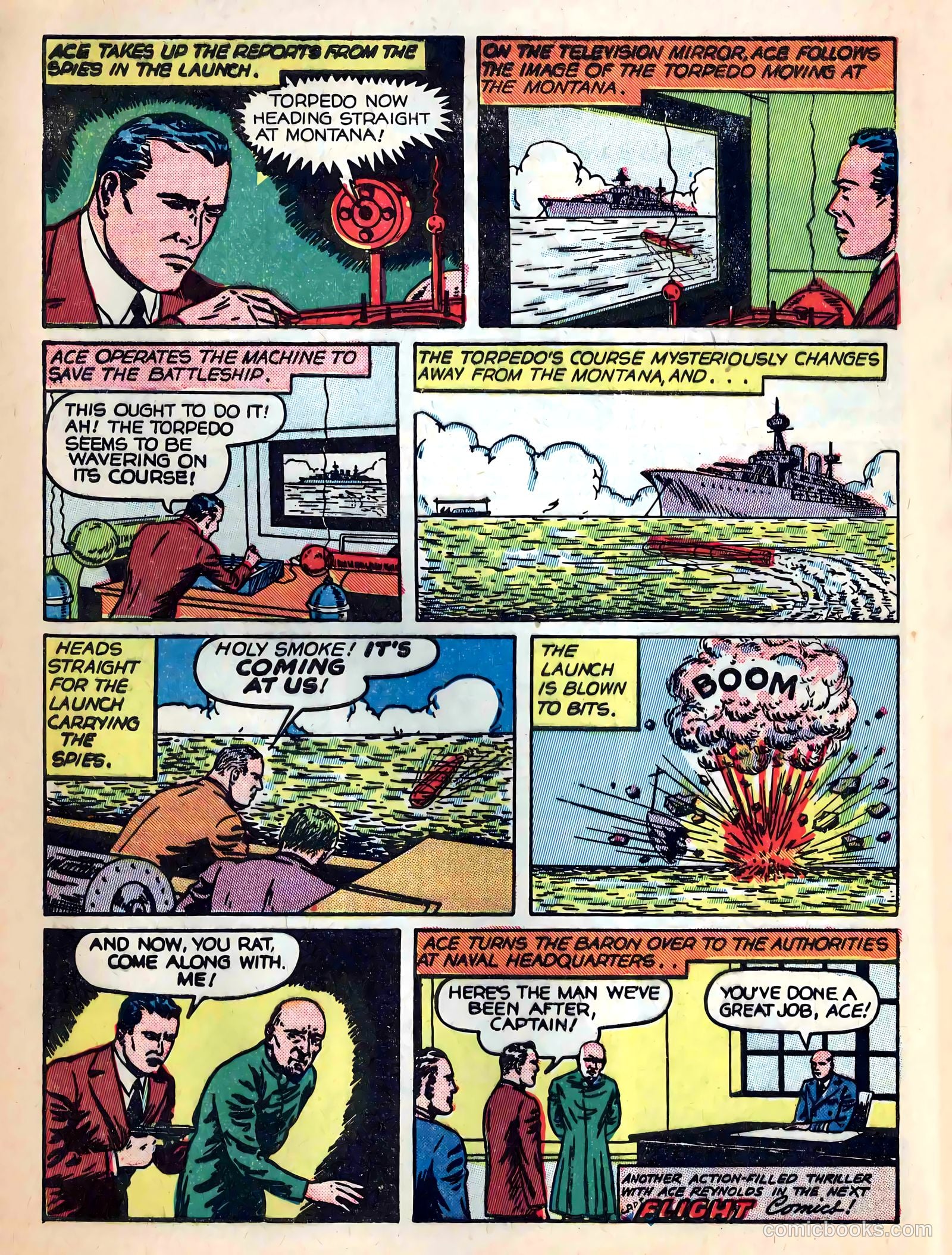 Captain Flight Comics #4 — page 40 of 52