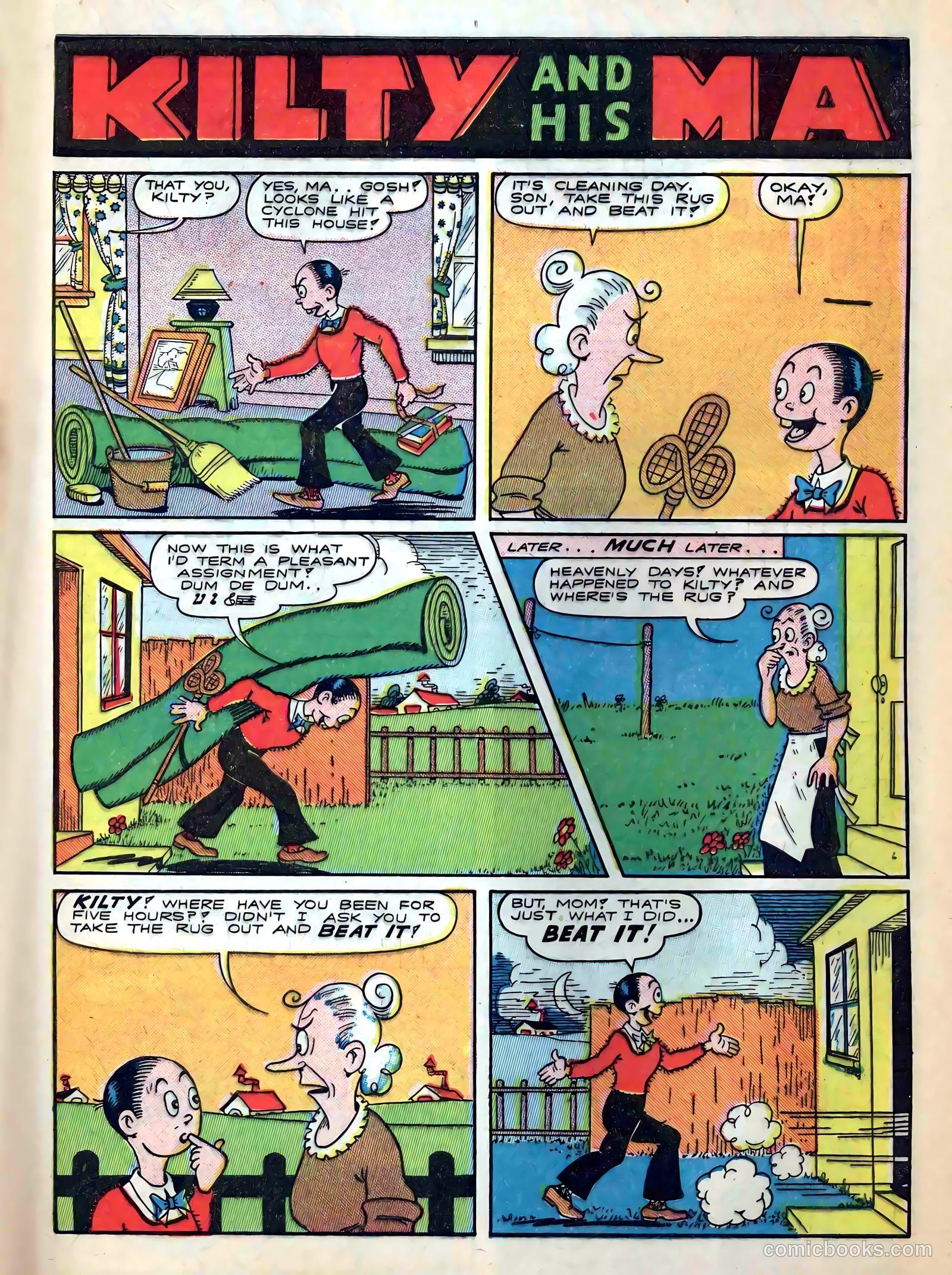 Captain Flight Comics #4 — page 41 of 52