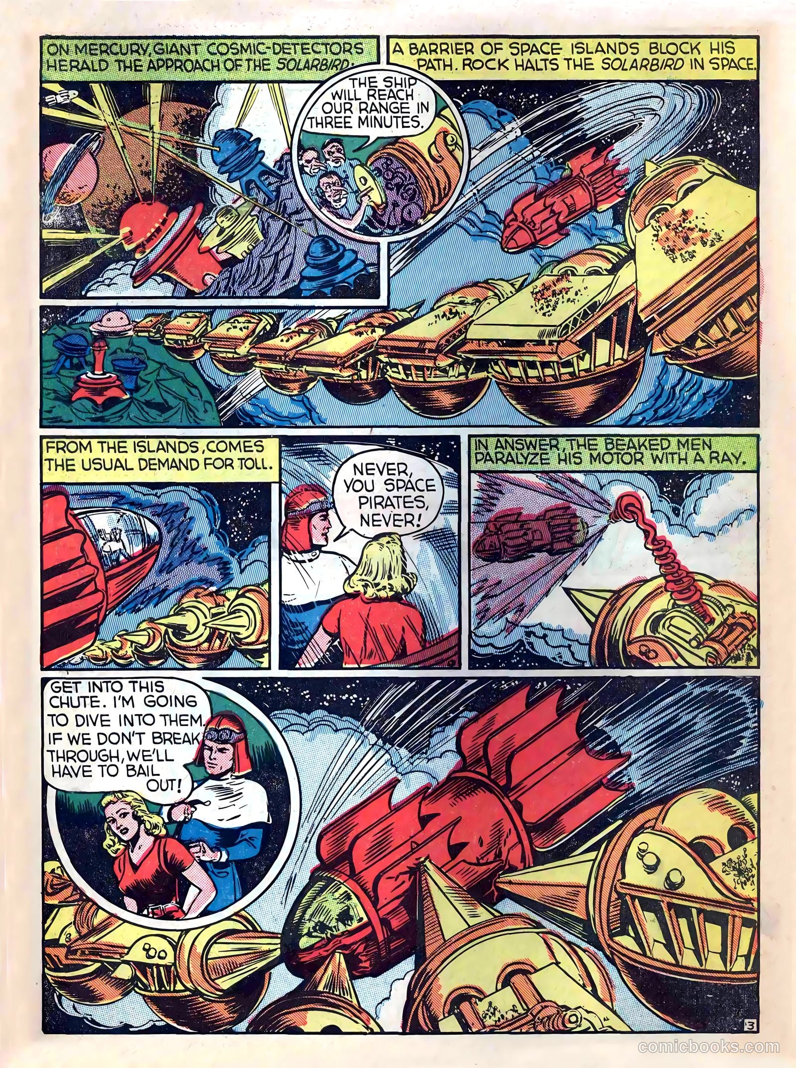 Captain Flight Comics #4 — page 45 of 52
