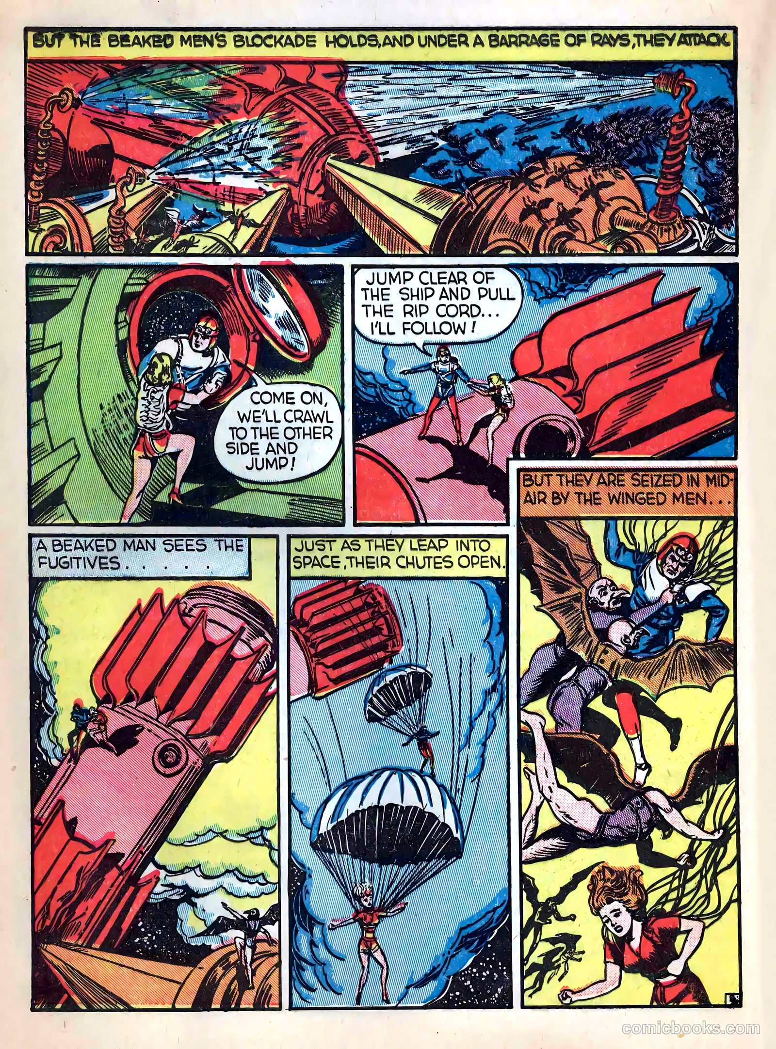 Captain Flight Comics #4 — page 46 of 52